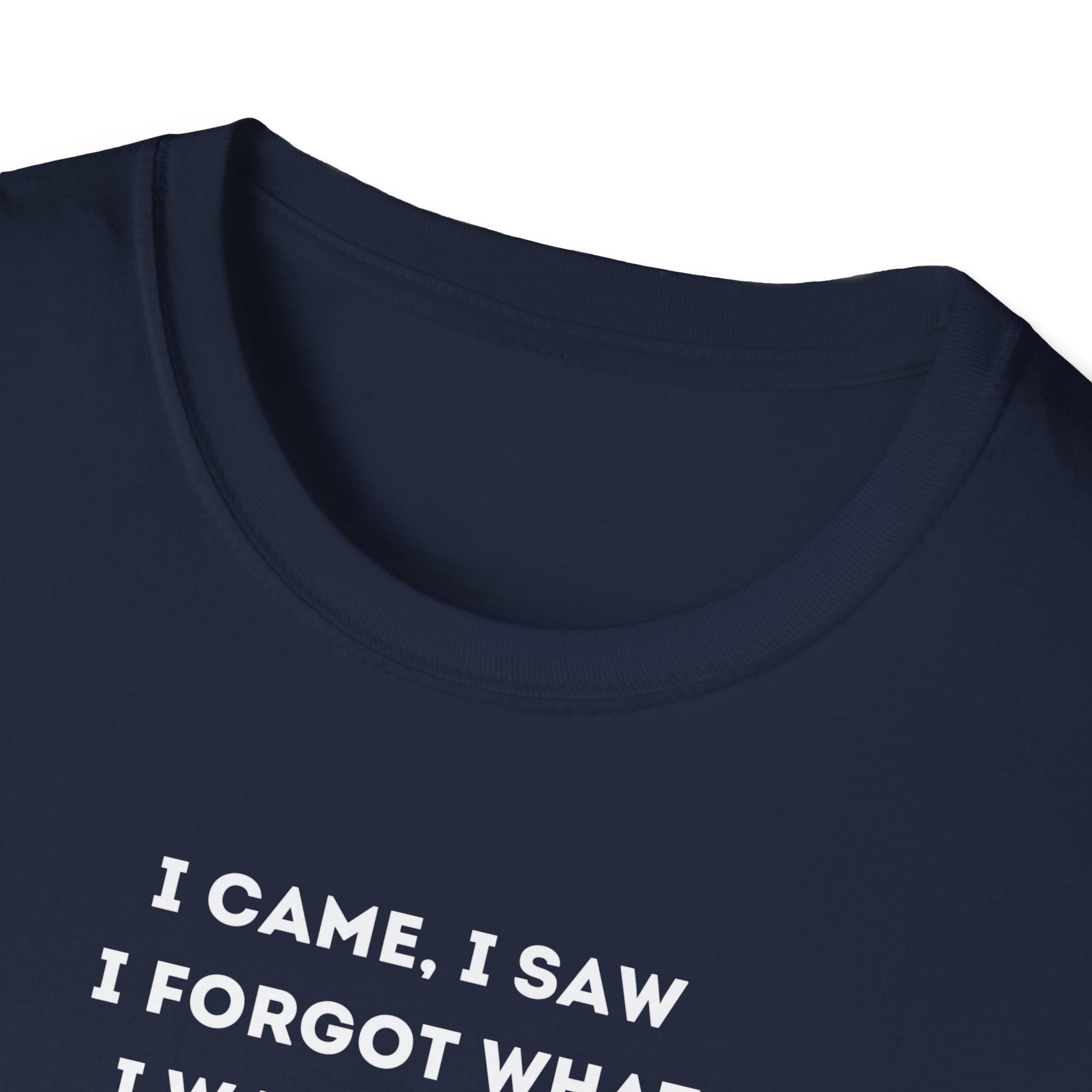 Funny Forgetful Grandpa Quote T-Shirt | I Got to Pee Coffee Cute Cartoon, Humorous Text Tee