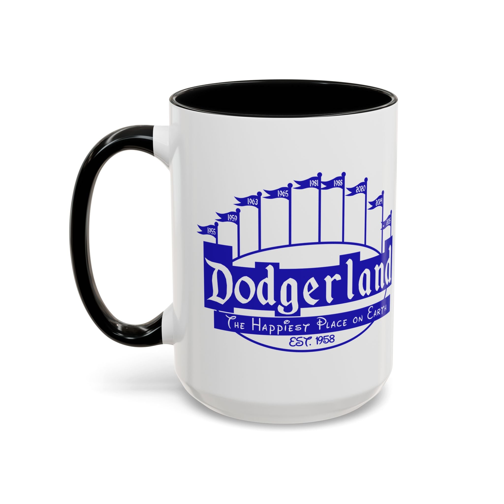 DodgerLAnd Logo Mug | Accent Coffee Mug 11oz or 15oz