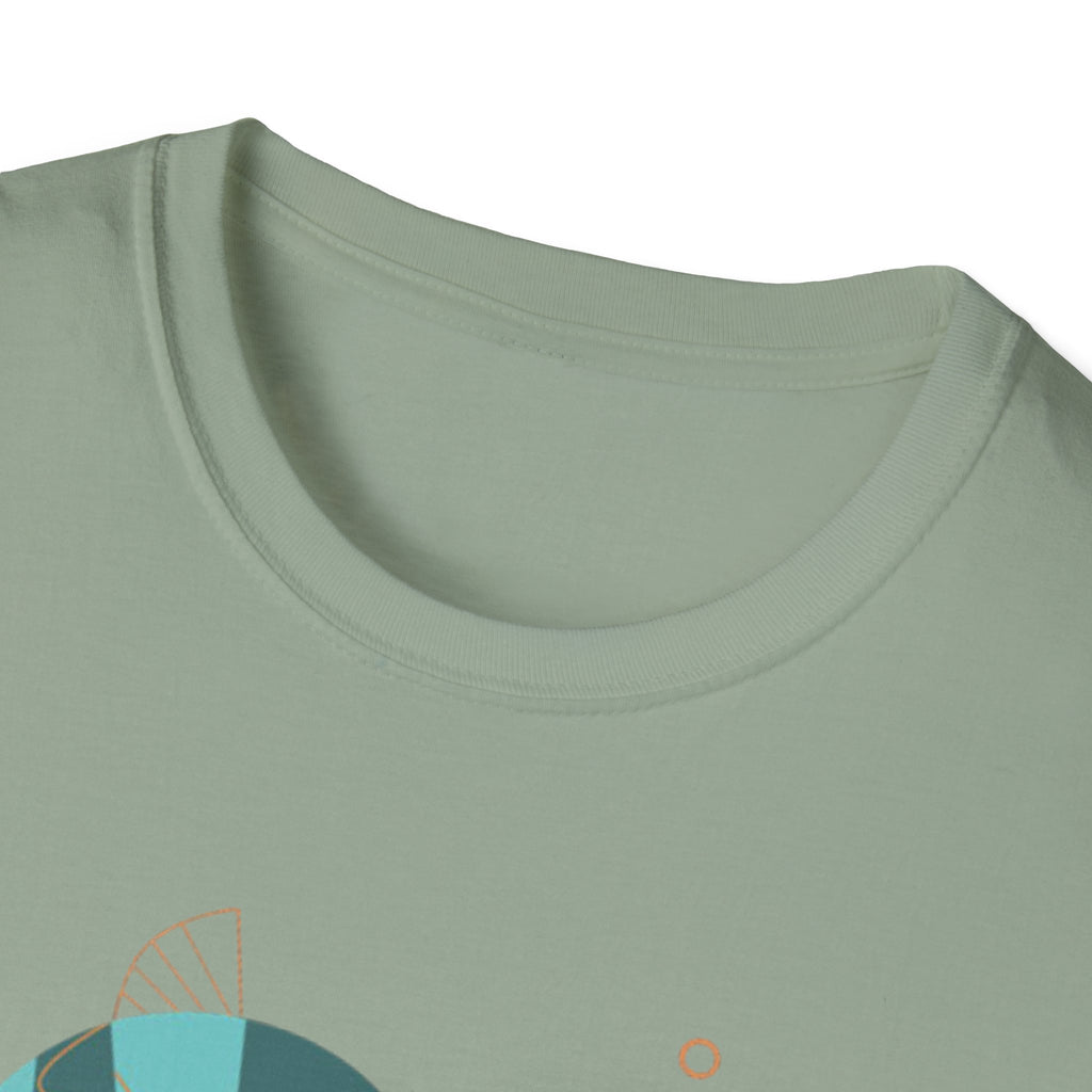 Metlox Pottery Fish Trio T-Shirt | Minimal Ocean Illustration