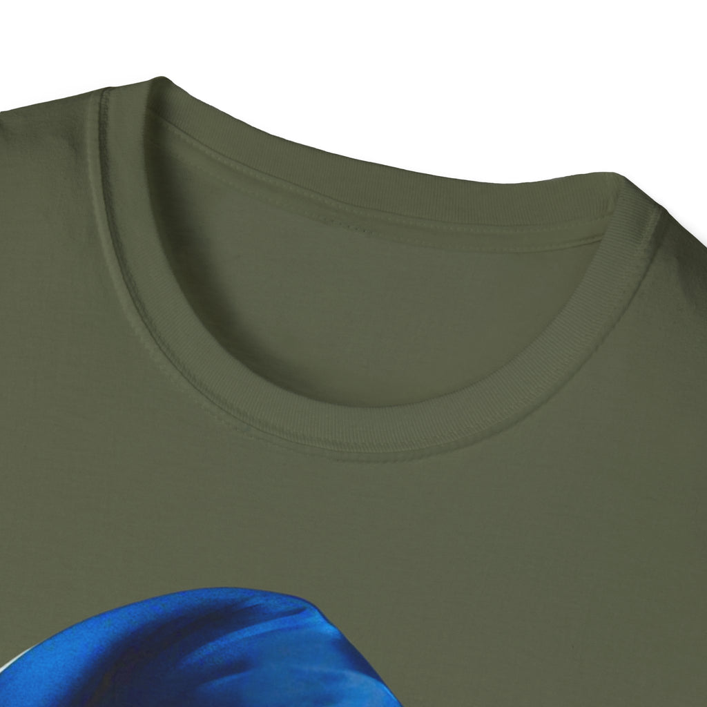 Blue Los Angeles Doyers Santa Tee | Santa Hat Graphic T-Shirt #Doyers