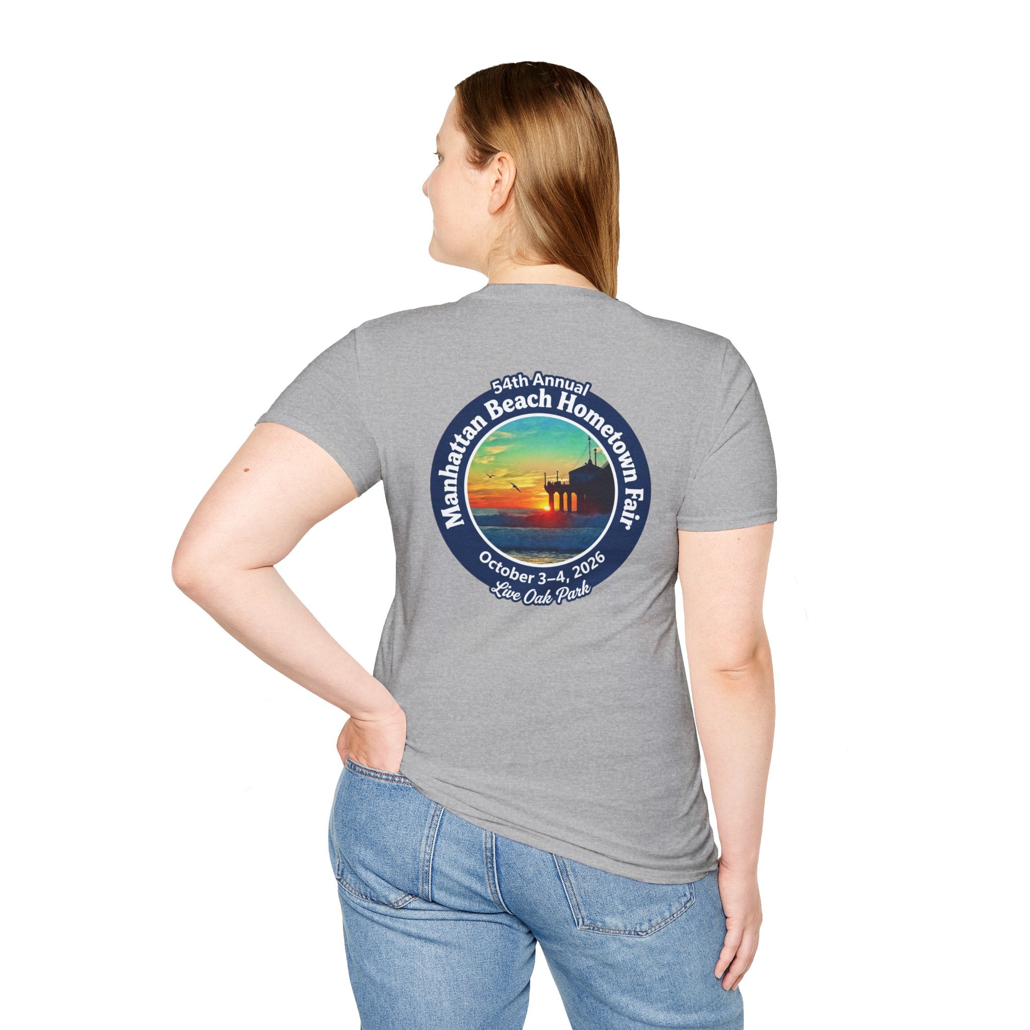 Manhattan Beach Hometown Fair Sunset T-Shirt 2026