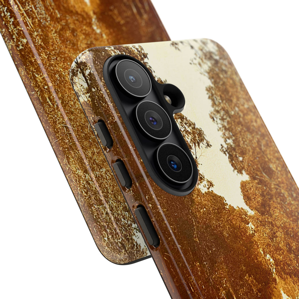 Phone Cases Manhattan Beach Rosecrans Ave Early 60's Tough Cases 90266 California, iPhone Samsung Google Pixel Protective Cover, Vintage