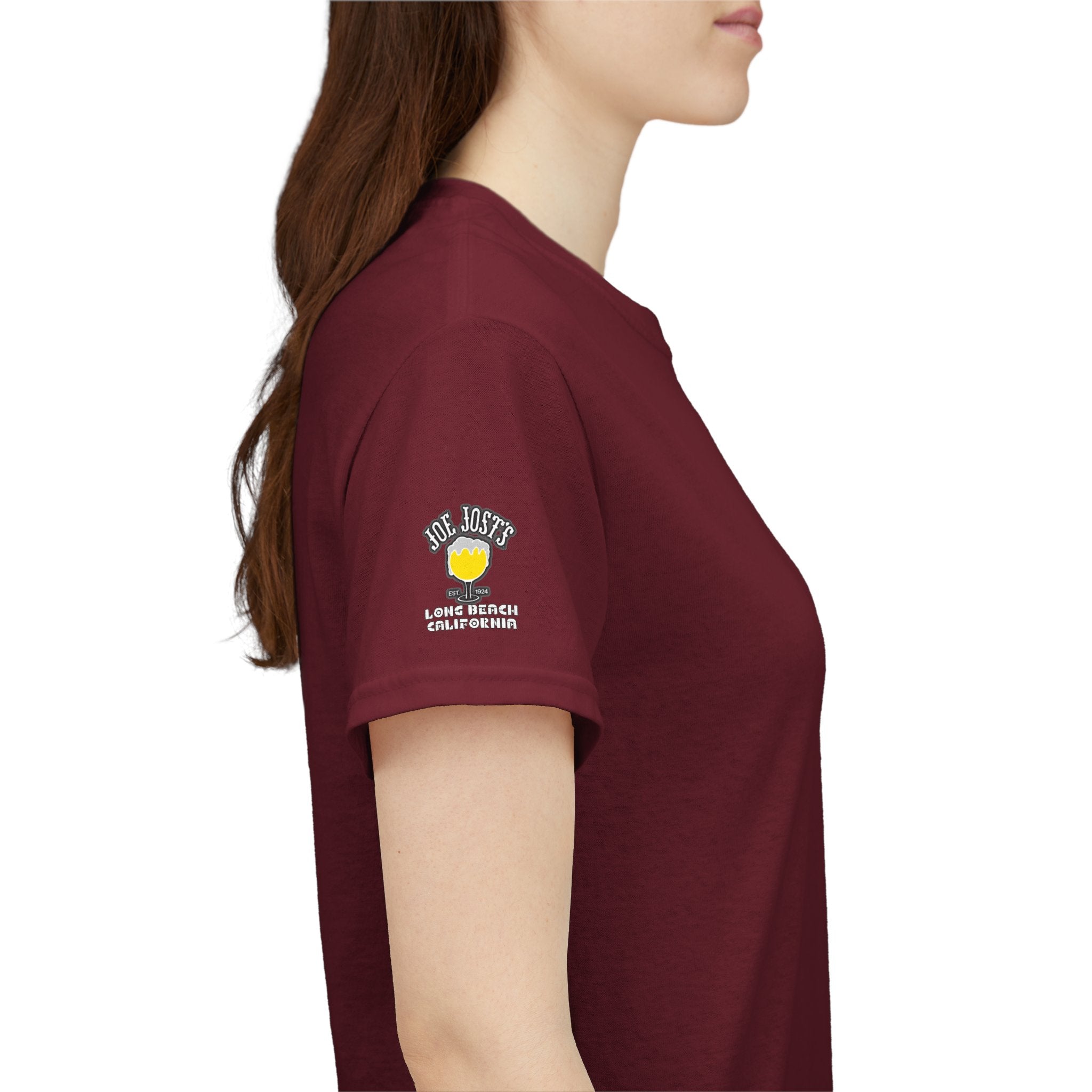 Joe Josts Long Beach California Men's and Woman's Heavy Cotton Tee - Printed 4 Areas