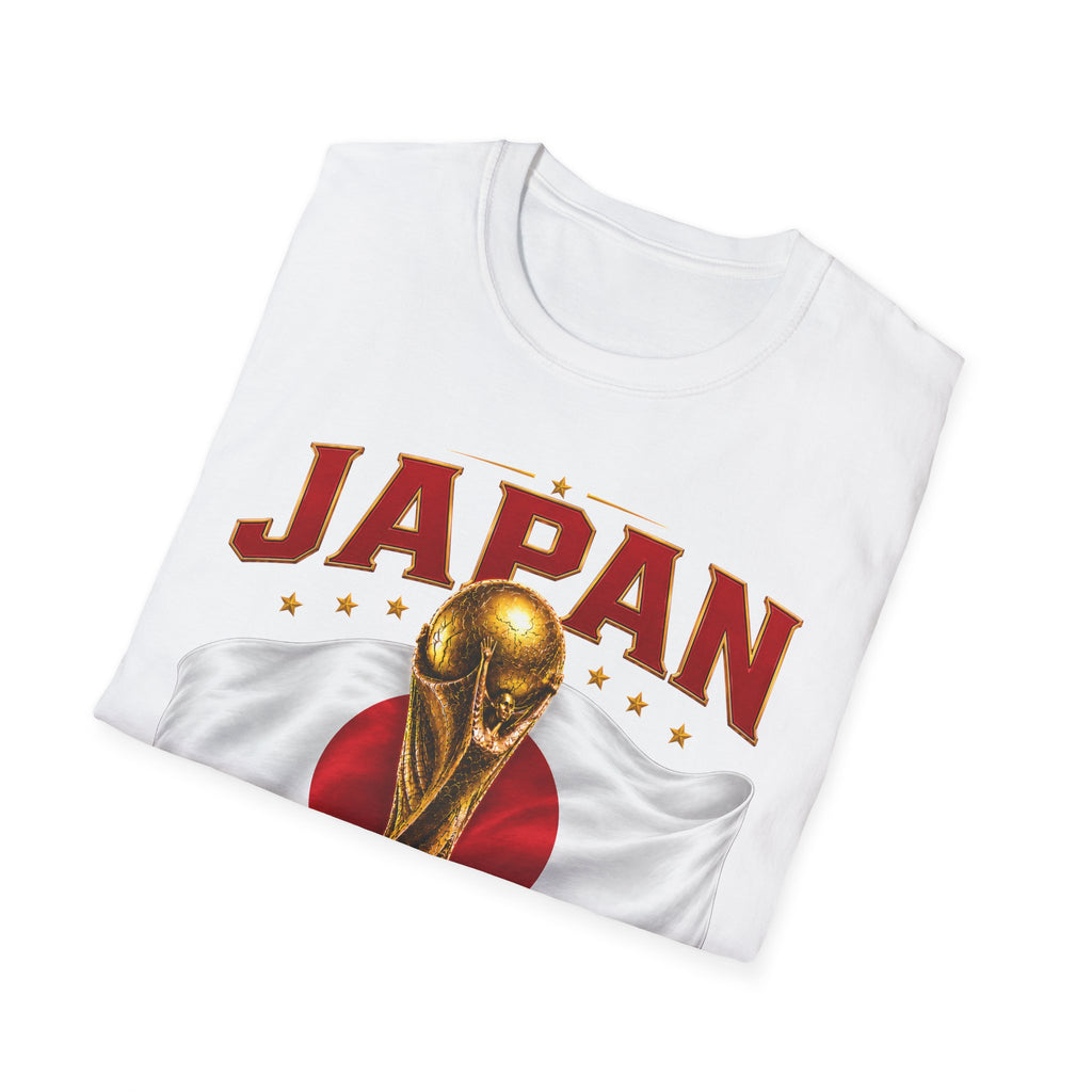 Japan 2026 World Cup T-Shirt — Golden Trophy Soccer Fan Tee