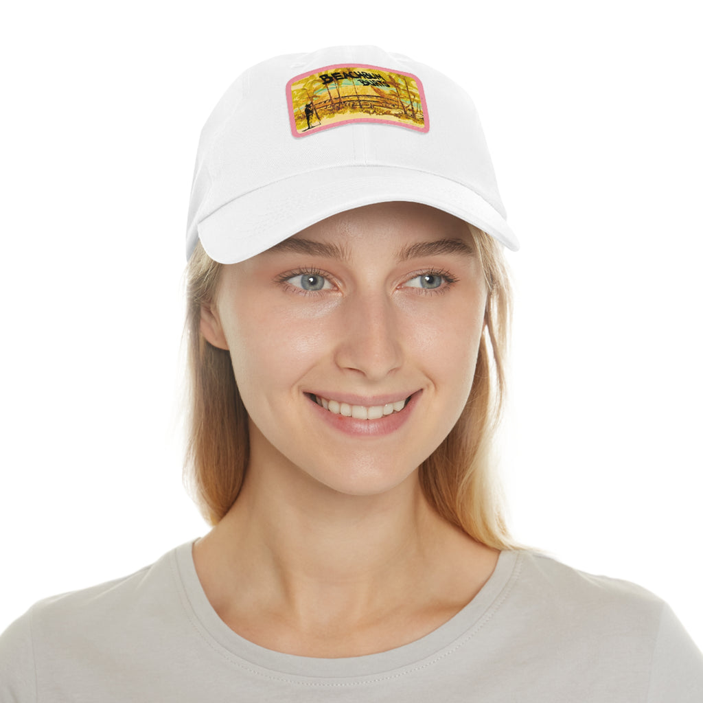 Beach Bum Burts Redondo Beach California - Beach Vibes Mom and Dad Hat, Relaxed Fit Cap, Gift for Dad, Casual Summer Hat