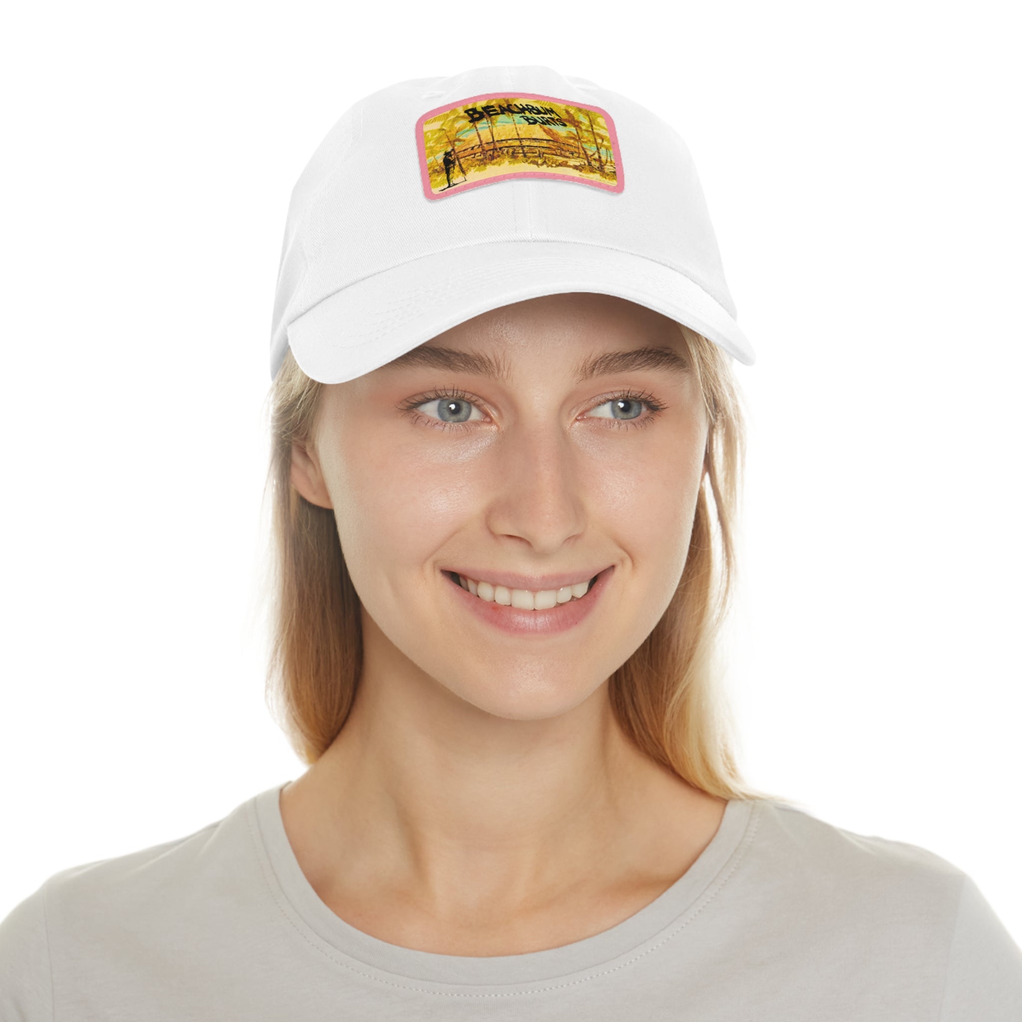 Beach Bum Burts Redondo Beach California - Beach Vibes Mom and Dad Hat, Relaxed Fit Cap, Gift for Dad, Casual Summer Hat