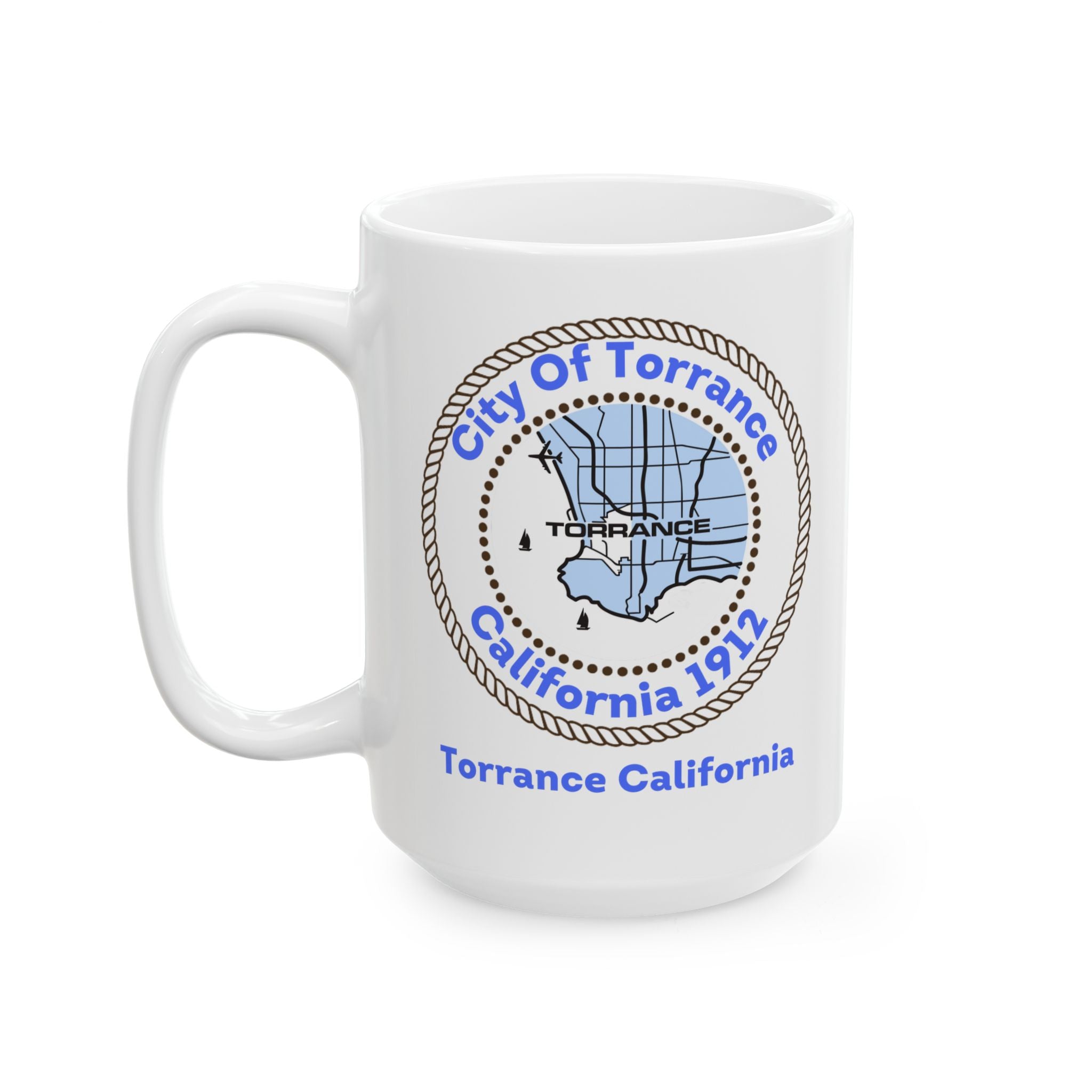 Torrance California Ceramic Mug — 11oz & 15oz