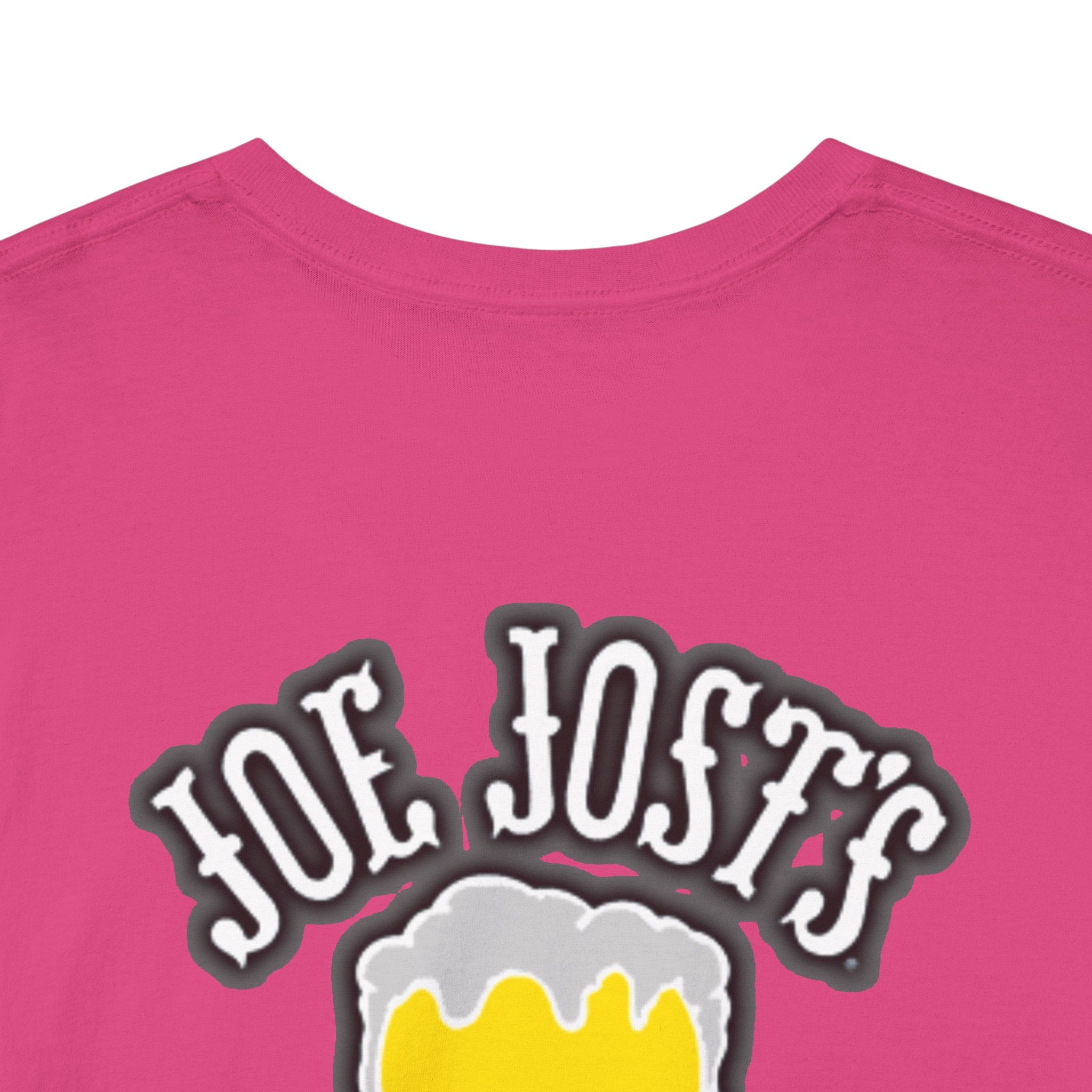 Joe Josts Long Beach California Men's and Woman's Heavy Cotton Tee - Printed 4 Areas