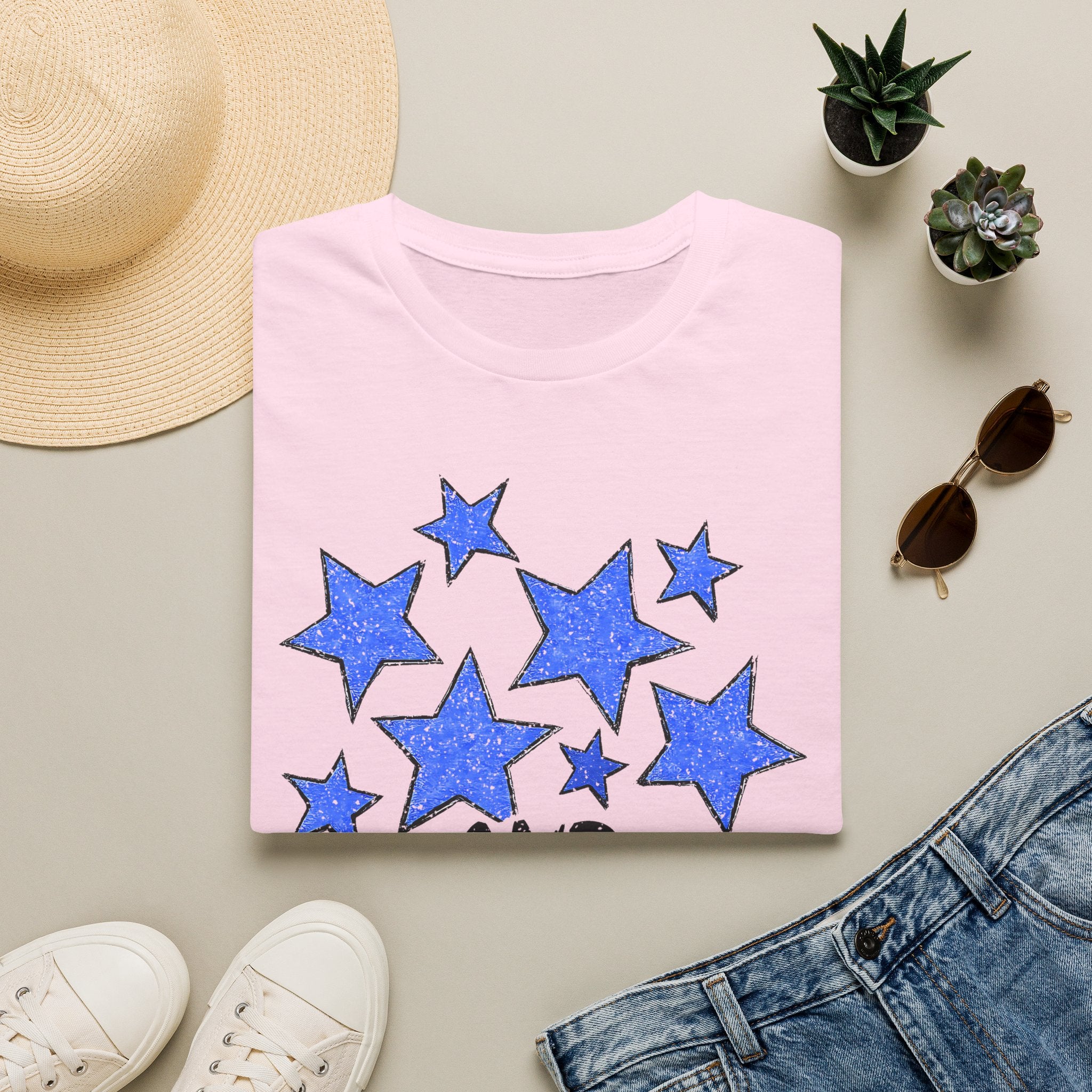 Stars and Stripes T-Shirt — Flag Graphic Patriotic Tee