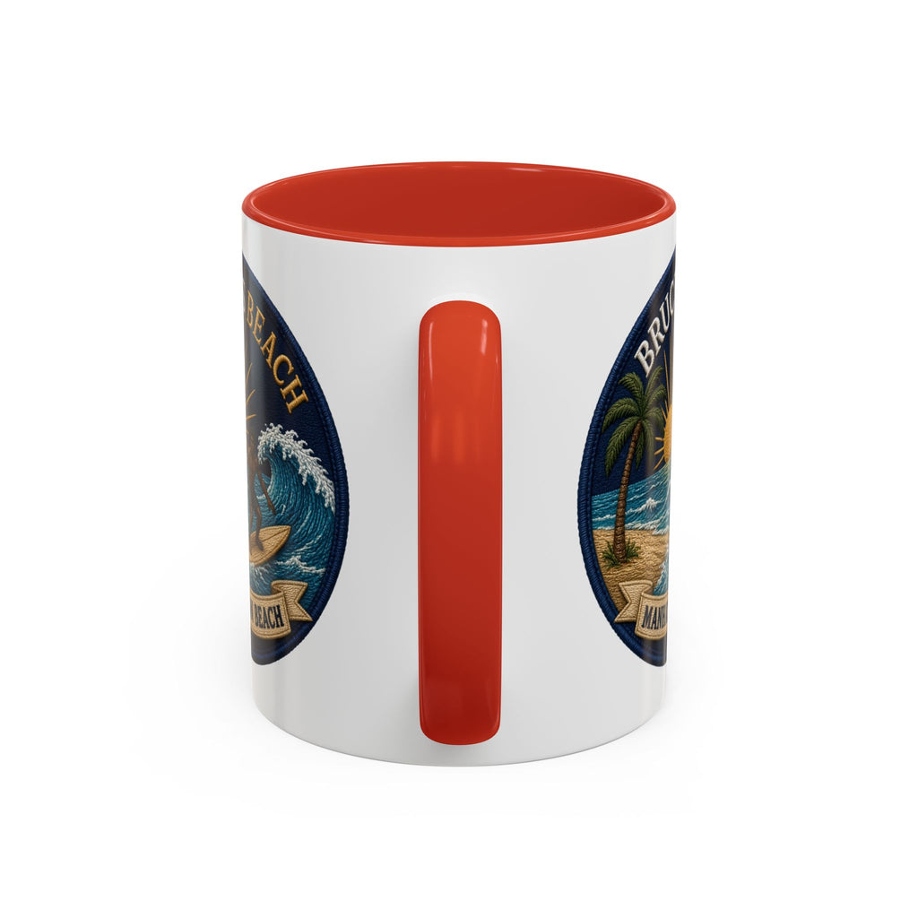 Bruce's Beach Manhattan Beach Surf Mug – Accent Coffee Cup (11/15oz)