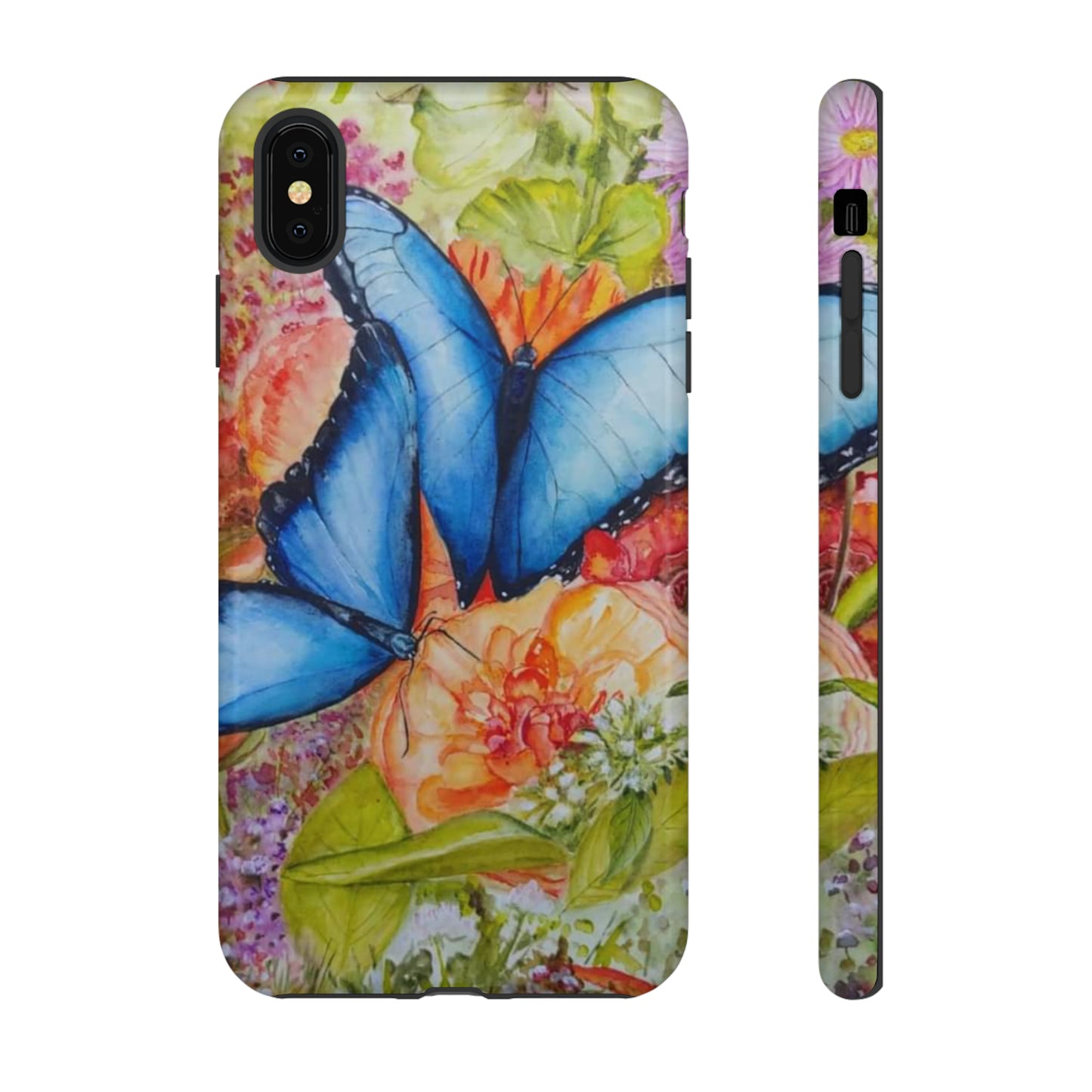 California Blue Butterfly - All IPhone and Samsung Tough Cases