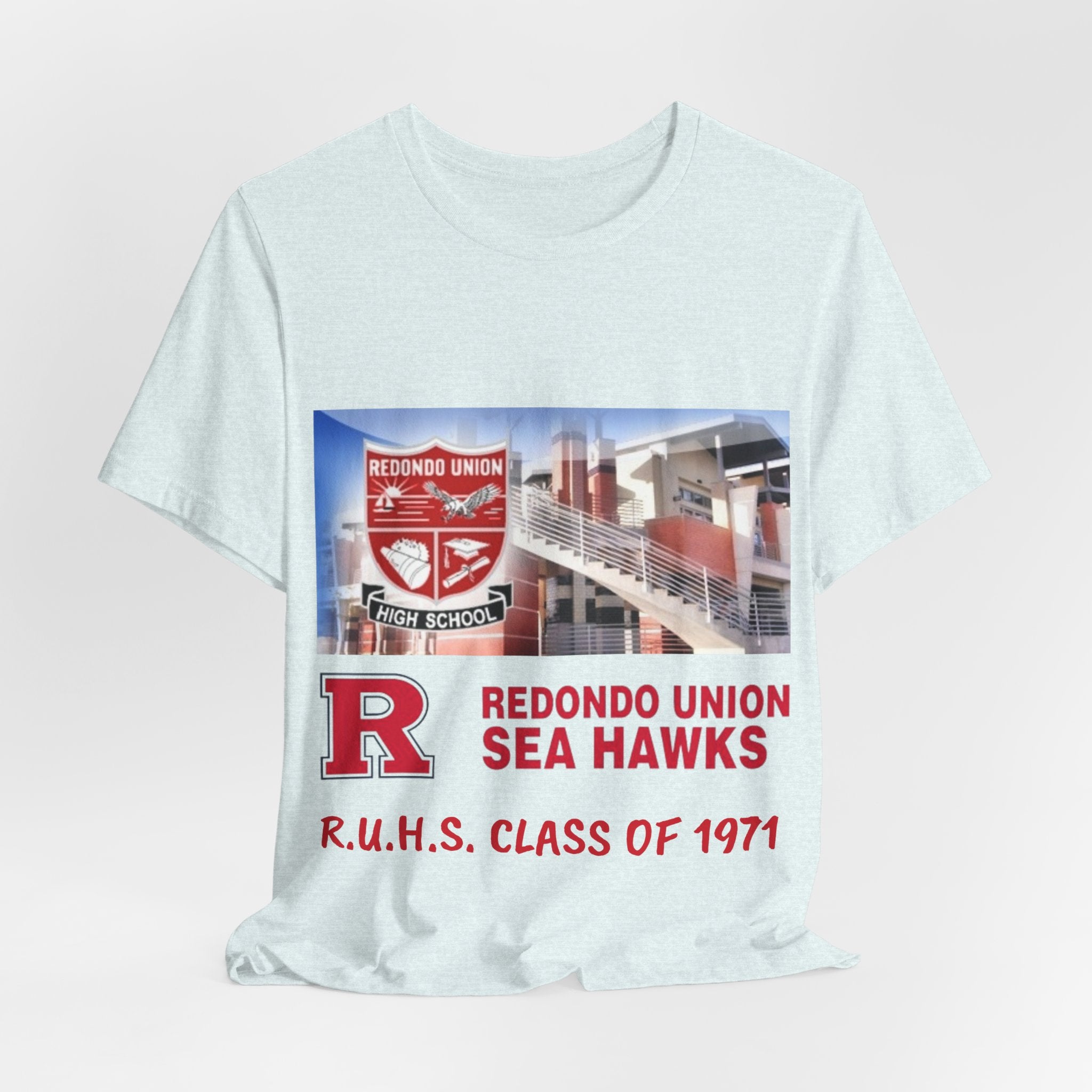 Redondo Union High School Class of 1971 - Unisex Jersey Short Sleeve Tee