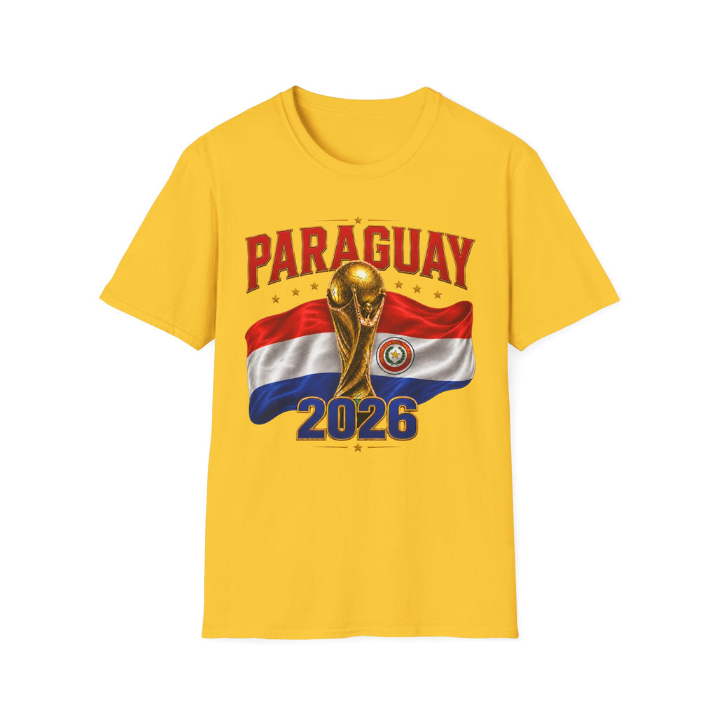 Paraguay 2026 World Cup T-Shirt — Fans Soccer Jersey Tee