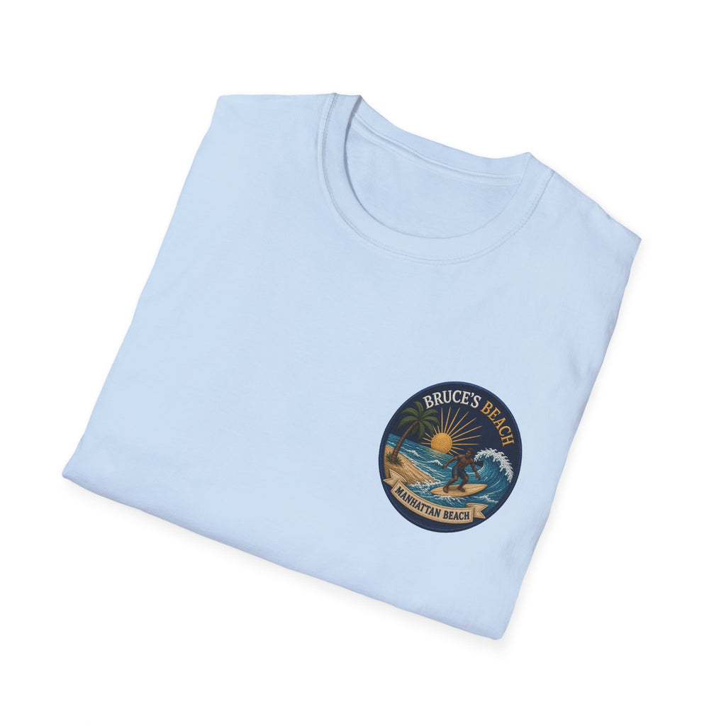 Bruce's Beach Manhattan Beach Surf Patch T-Shirt
