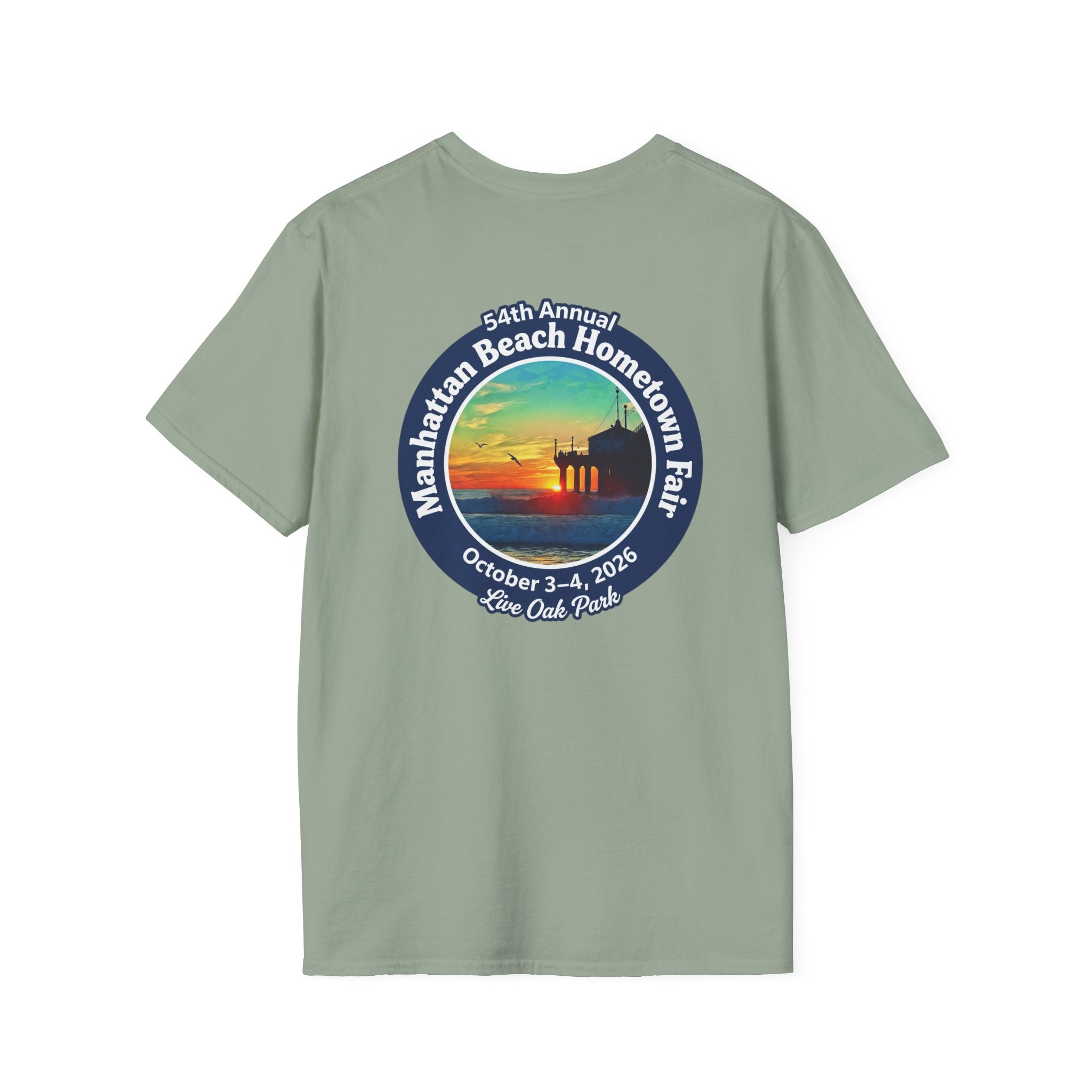 Manhattan Beach Hometown Fair Sunset T-Shirt 2026