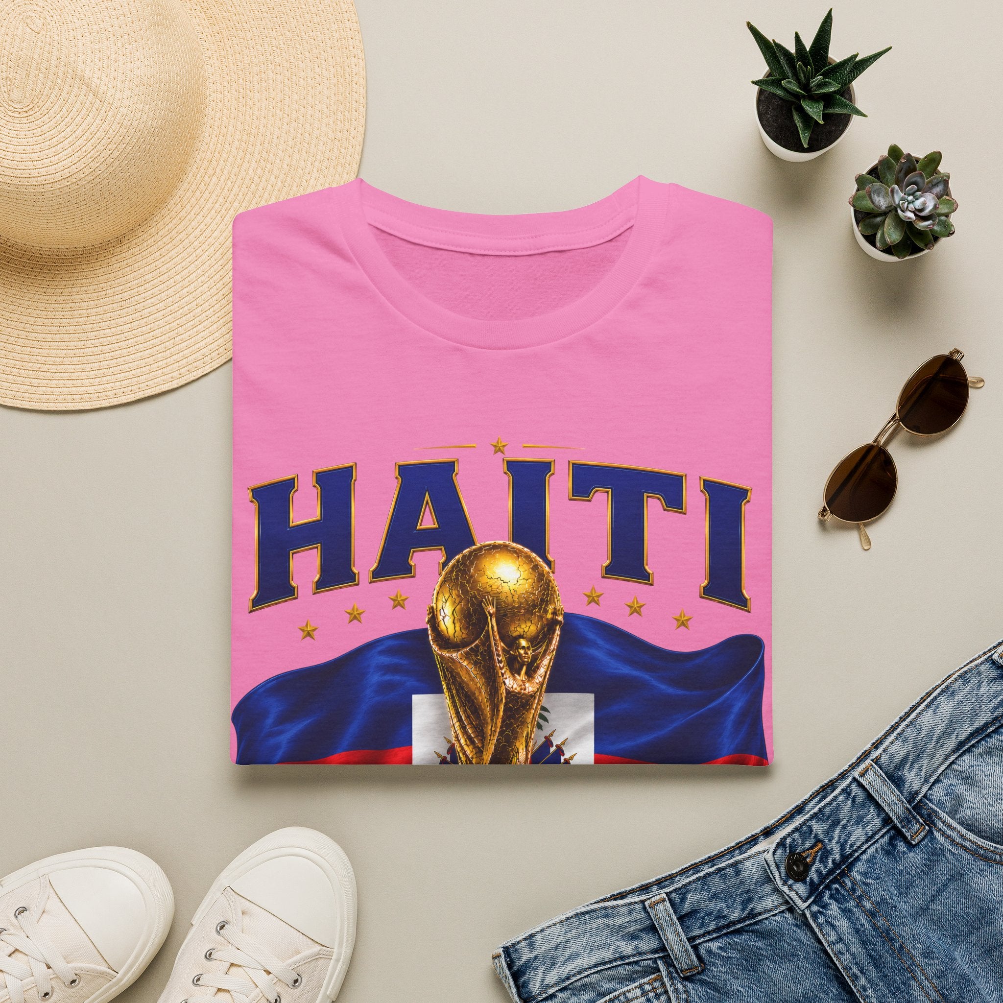 Haiti 2026 World Cup Trophy T-Shirt FIFA