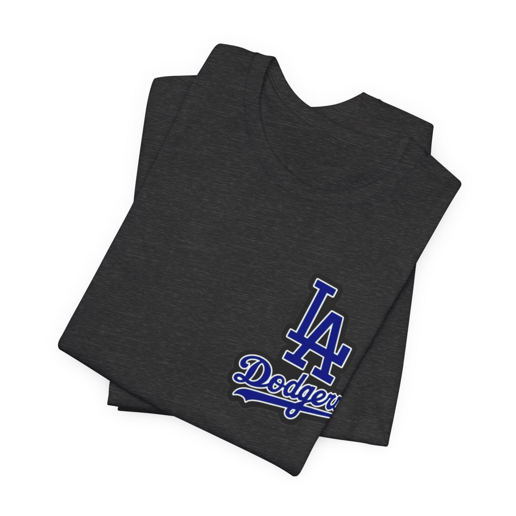 Los Angeles (Front and Back Printing) Mens Womans Jersey Short Sleeve Tee