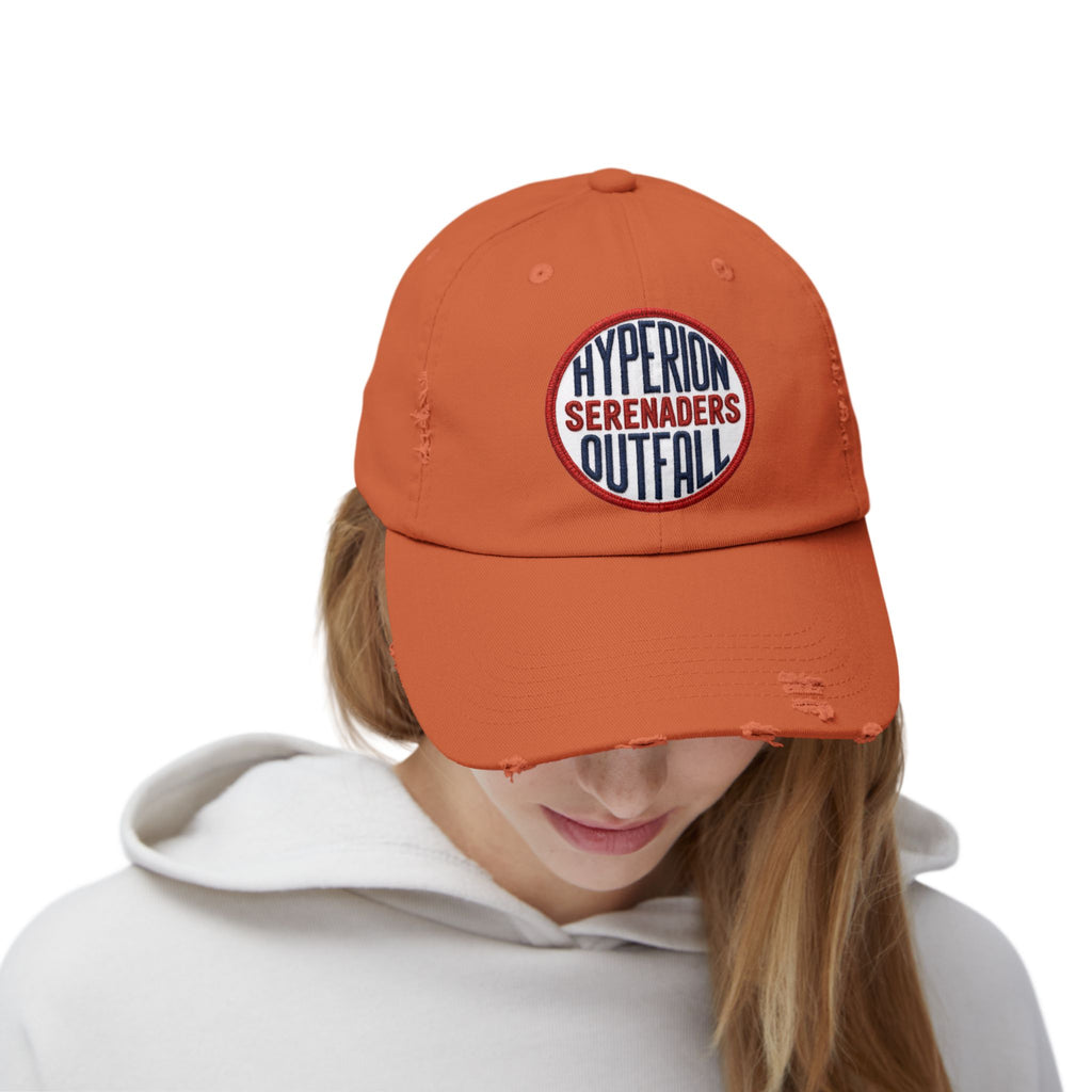 Distressed Cap — "Hyperion Outfall Serenaders" Manhattan Beach Patch Hat