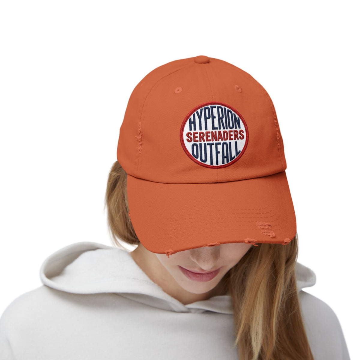Distressed Cap — "Hyperion Outfall Serenaders" Manhattan Beach Patch Hat