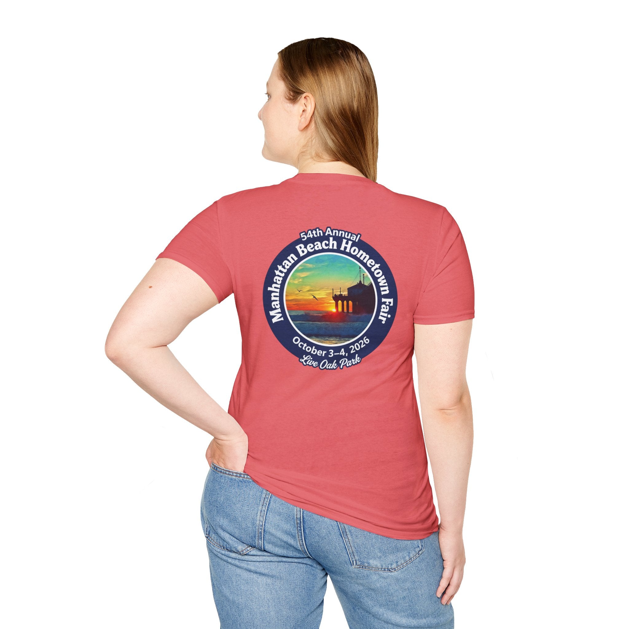 Manhattan Beach Hometown Fair Sunset T-Shirt 2026