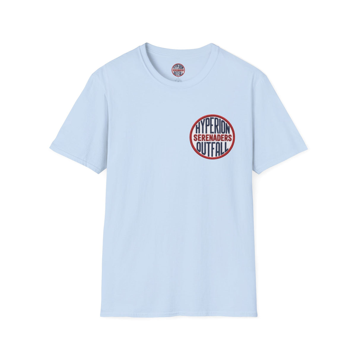 Hyperion Outfall Serenaders  Manhattan Beach T-Shirt — Retro Band Logo Tee