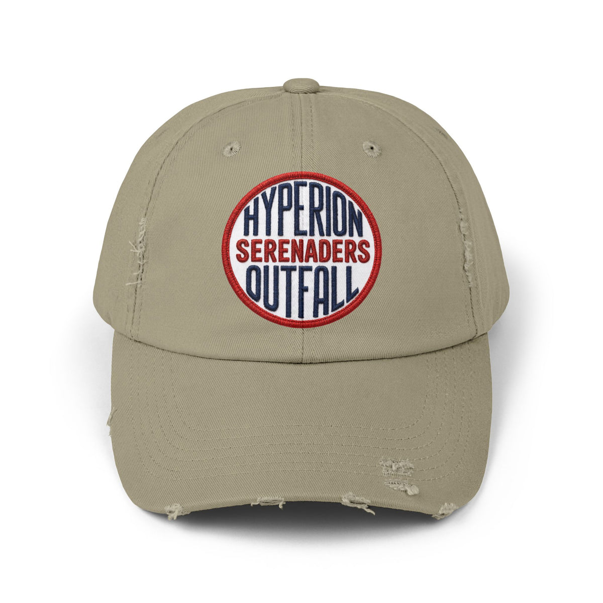 Distressed Cap — "Hyperion Outfall Serenaders" Manhattan Beach Patch Hat