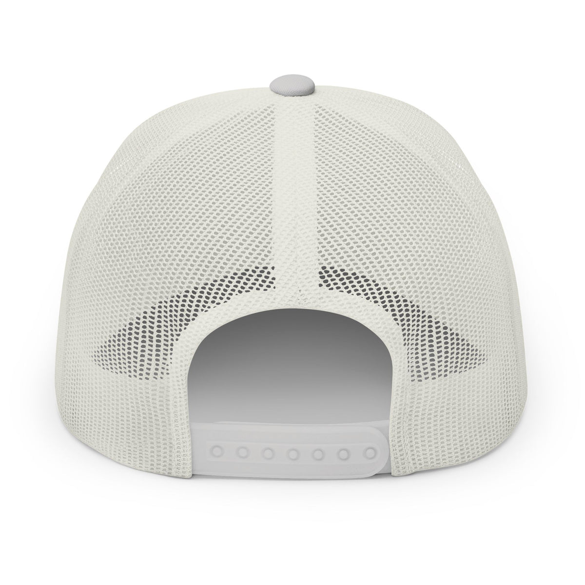 Embroidered Smiley Patch Trucker Hat — 'Smile, It's Awesome' Snapback