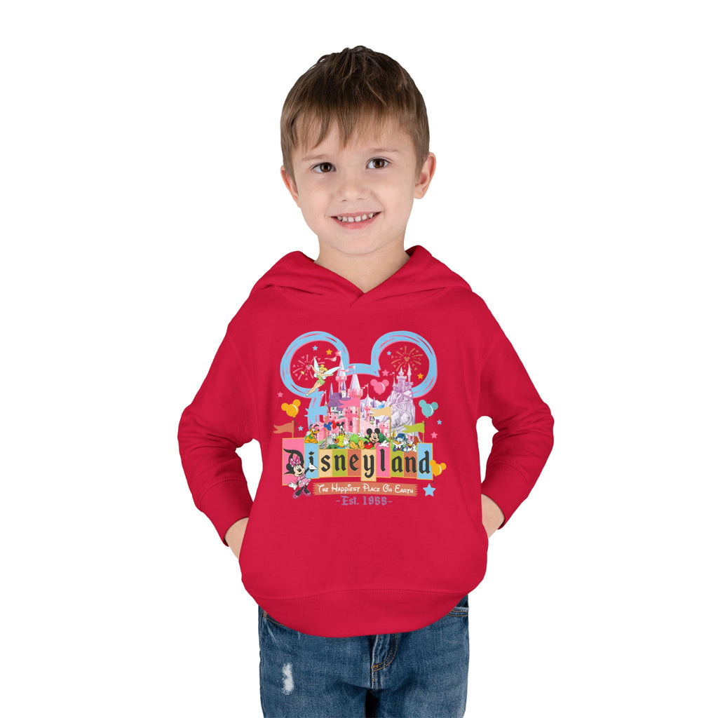 Disneyland Way Back Machine Castle Mickeee Ears Hoodie | Toddler Pullover