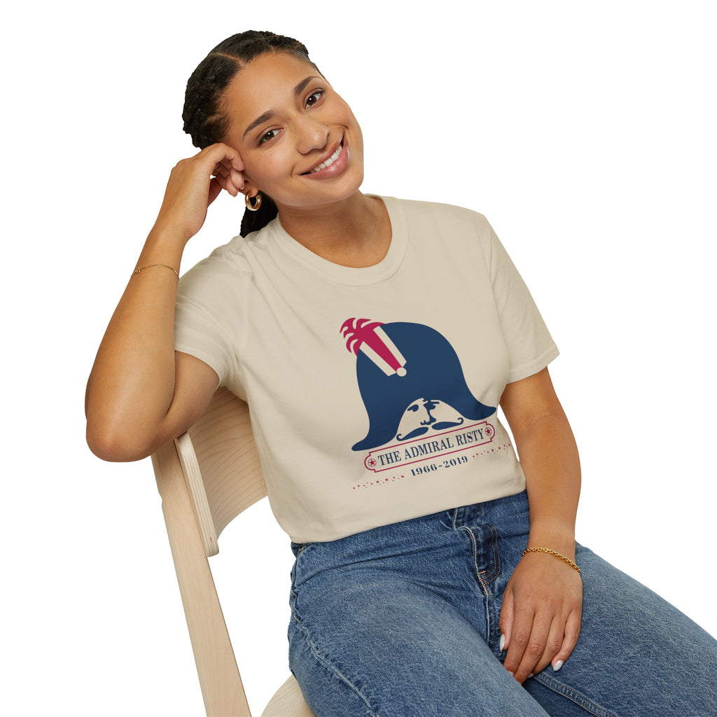 Admiral Risty Rancho Palos Verdes 1966 - 2019 Softstyle T-Shirt, Casual Wear, Gift for History Buffs, Unique Graphic Tee, Summer Essential