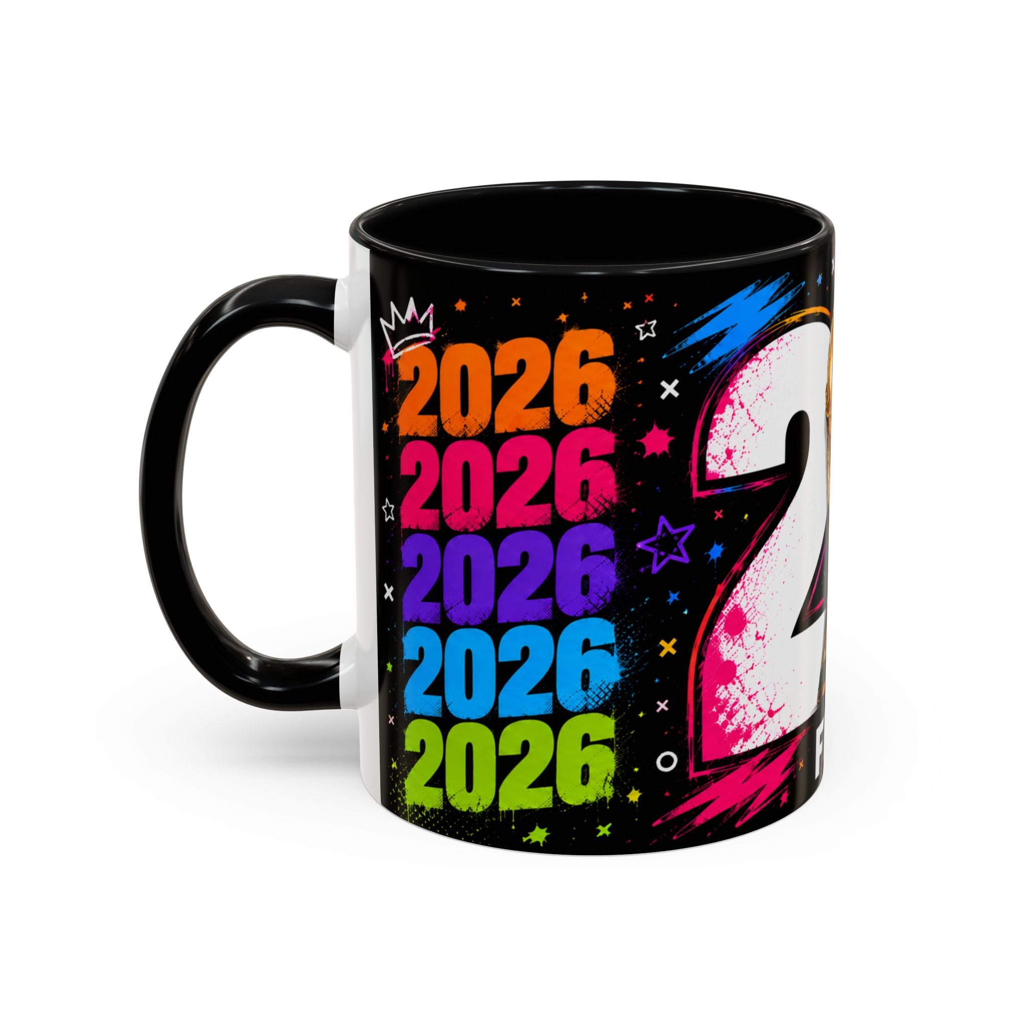 2026 FIFA World Cup Coffee Mug — Colorful Trophy Design (11/15oz)