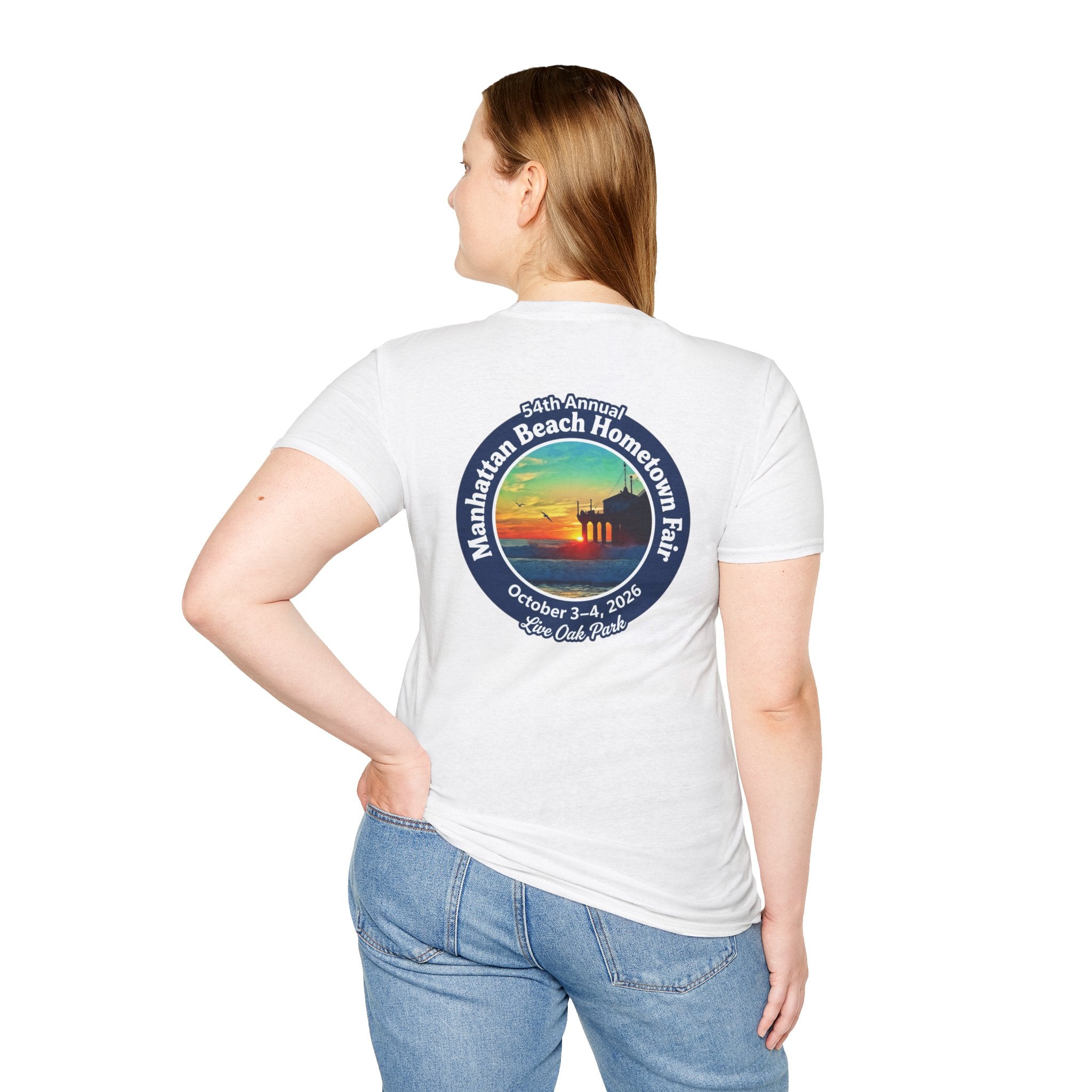 Manhattan Beach Hometown Fair Sunset T-Shirt 2026