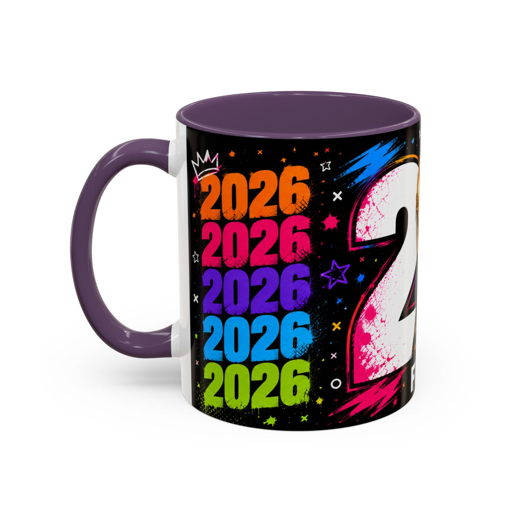 2026 FIFA World Cup Coffee Mug — Colorful Trophy Design (11/15oz)