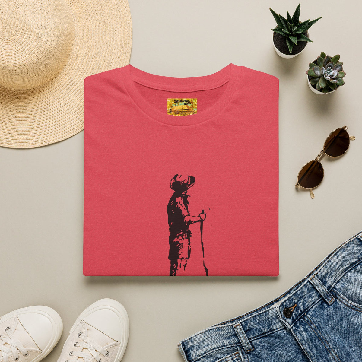 Beach Bum Burt's - Gone  But Not Forgotten - Men's Woman's T-Shirt - Cool Casual Wear, Summer Vibes, Gift for Beach Lovers,  Relaxed Style