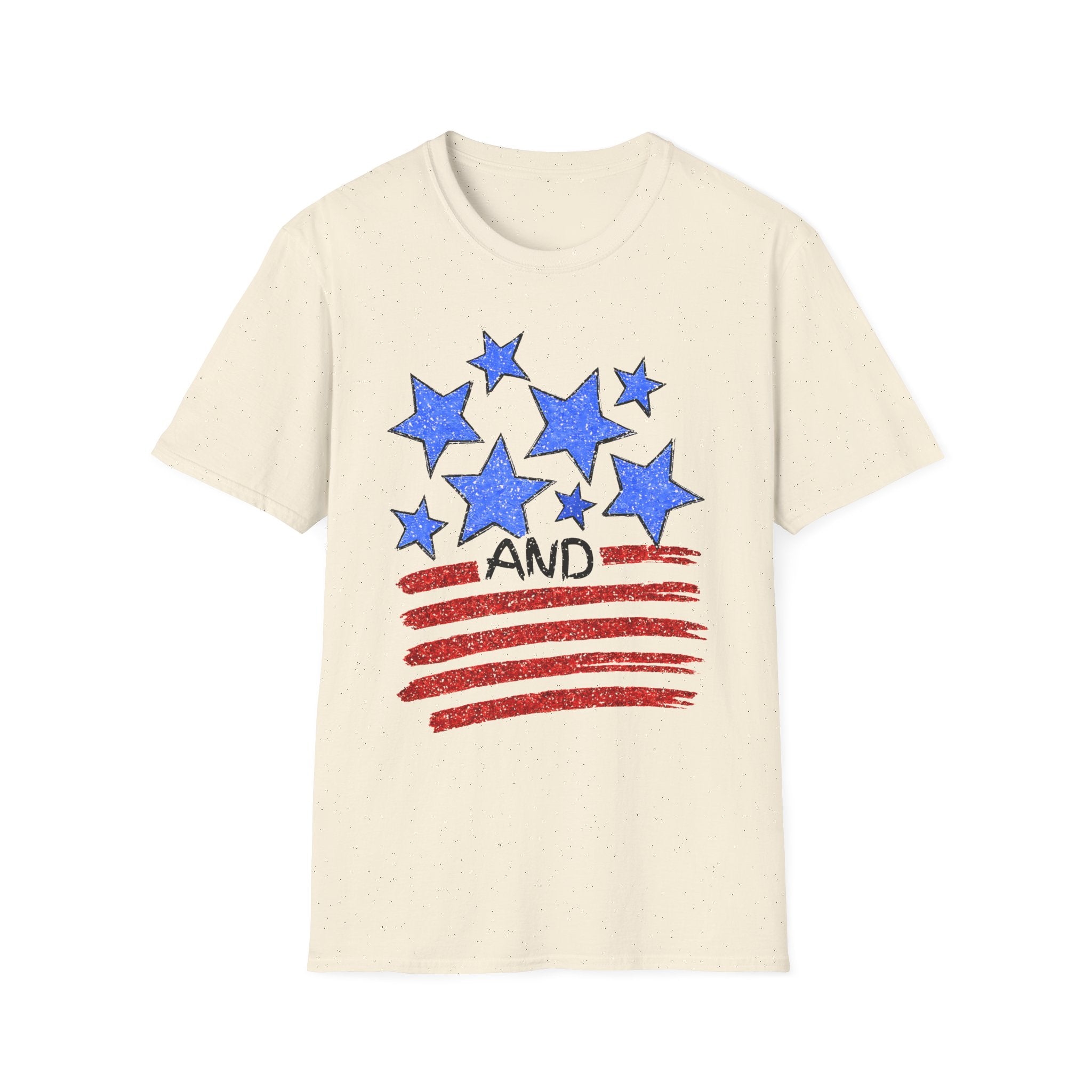 Stars and Stripes T-Shirt — Flag Graphic Patriotic Tee
