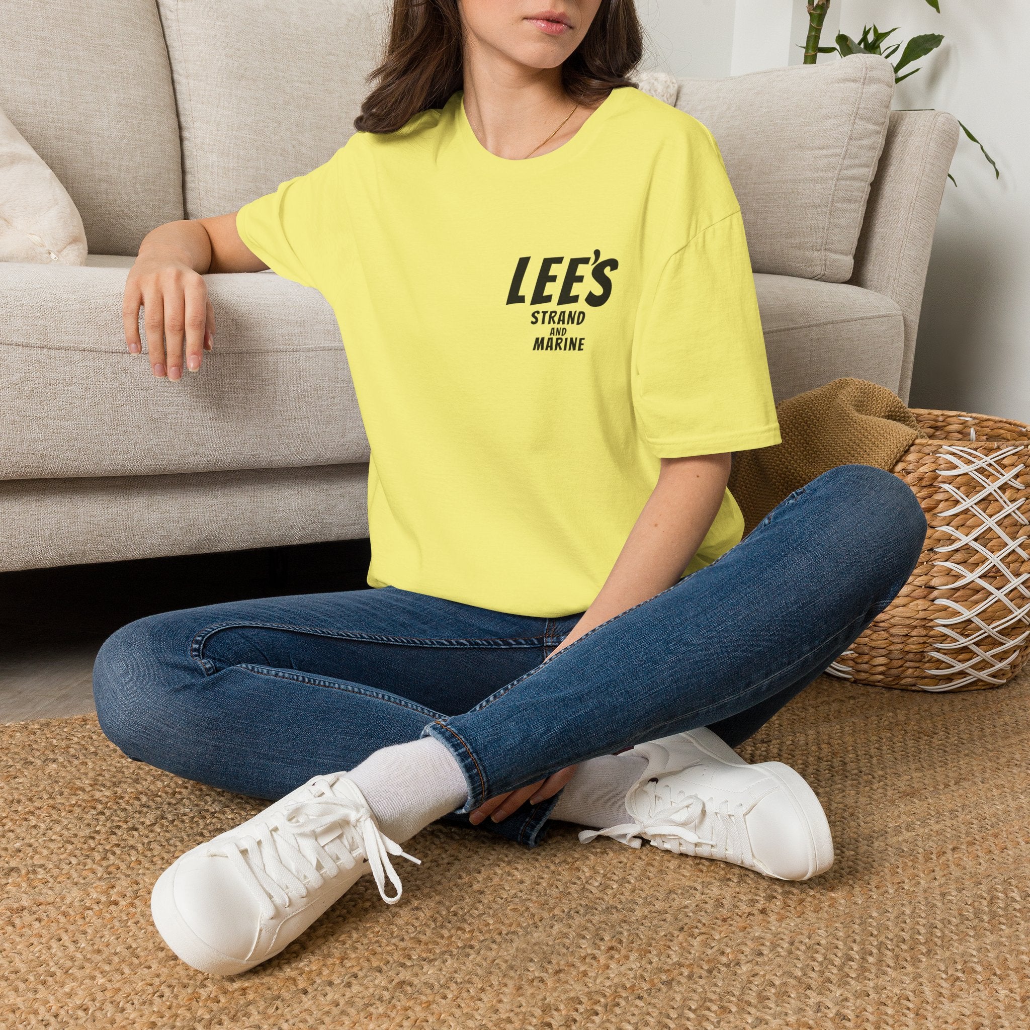 Greasy Lee's Manhattan Beach Old School T-Shirt | Marine and Strand Manhattan Beach Vintage Surf Design