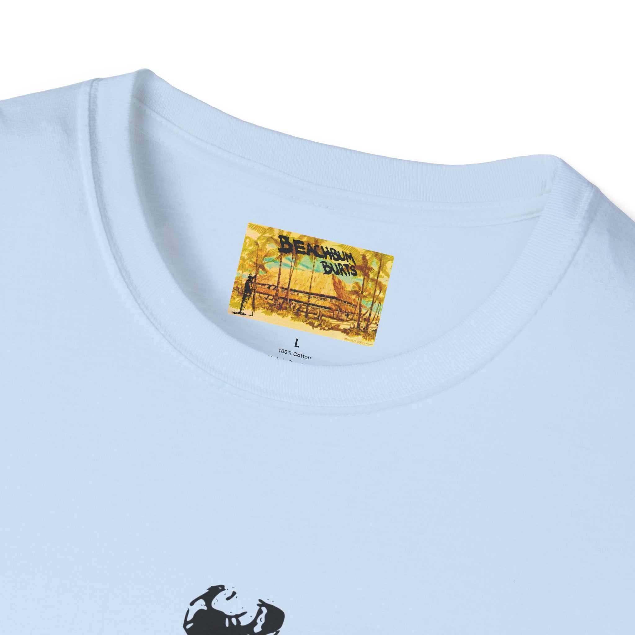 Beach Bum Burt's - Gone  But Not Forgotten - Men's Woman's T-Shirt - Cool Casual Wear, Summer Vibes, Gift for Beach Lovers,  Relaxed Style