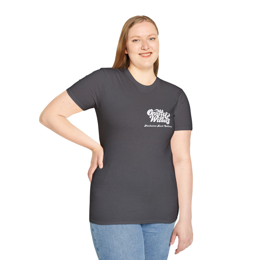 Orville and Wilburs Restaurant Manhattan Beach California - Old South Bay Mom and Dad T-Shirt