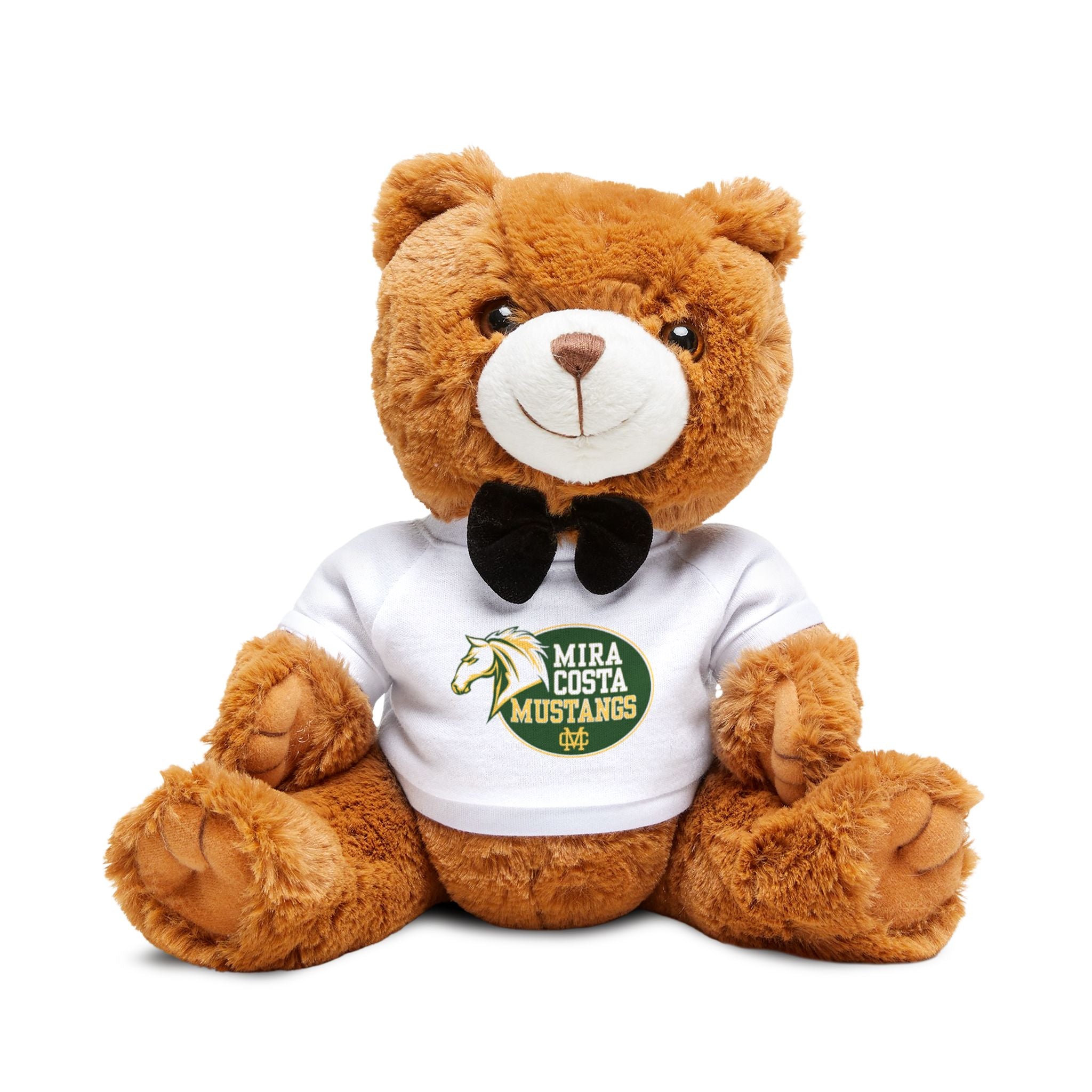 Mira Costa Mustangs Teddy Bear with T-Shirt | School Mascot Plush