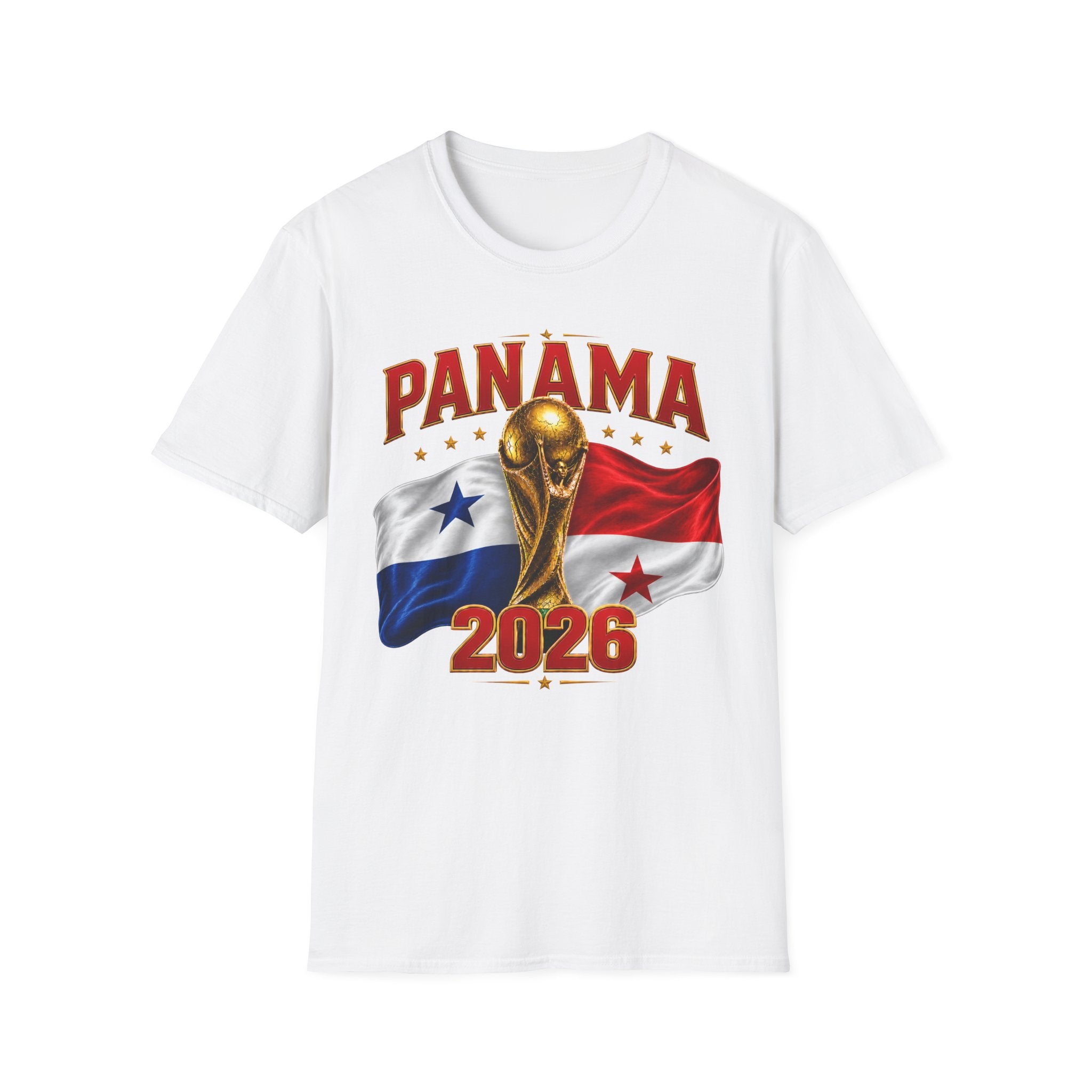 Panama 2026 World Cup T-Shirt — Panama Flag & Trophy Soccer Tee