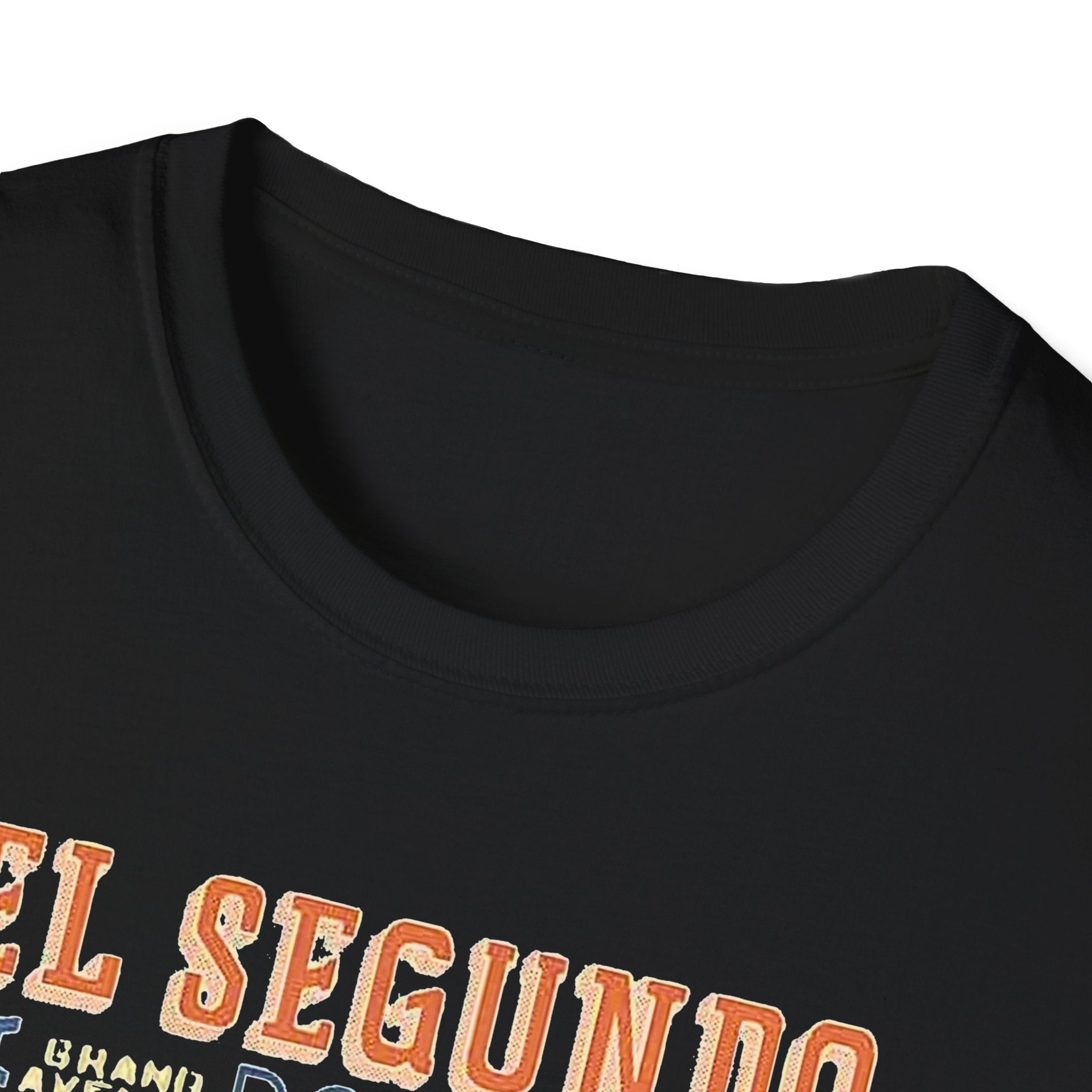 El Segundo Typography T-Shirt | Beach Town Landmarks Word Art