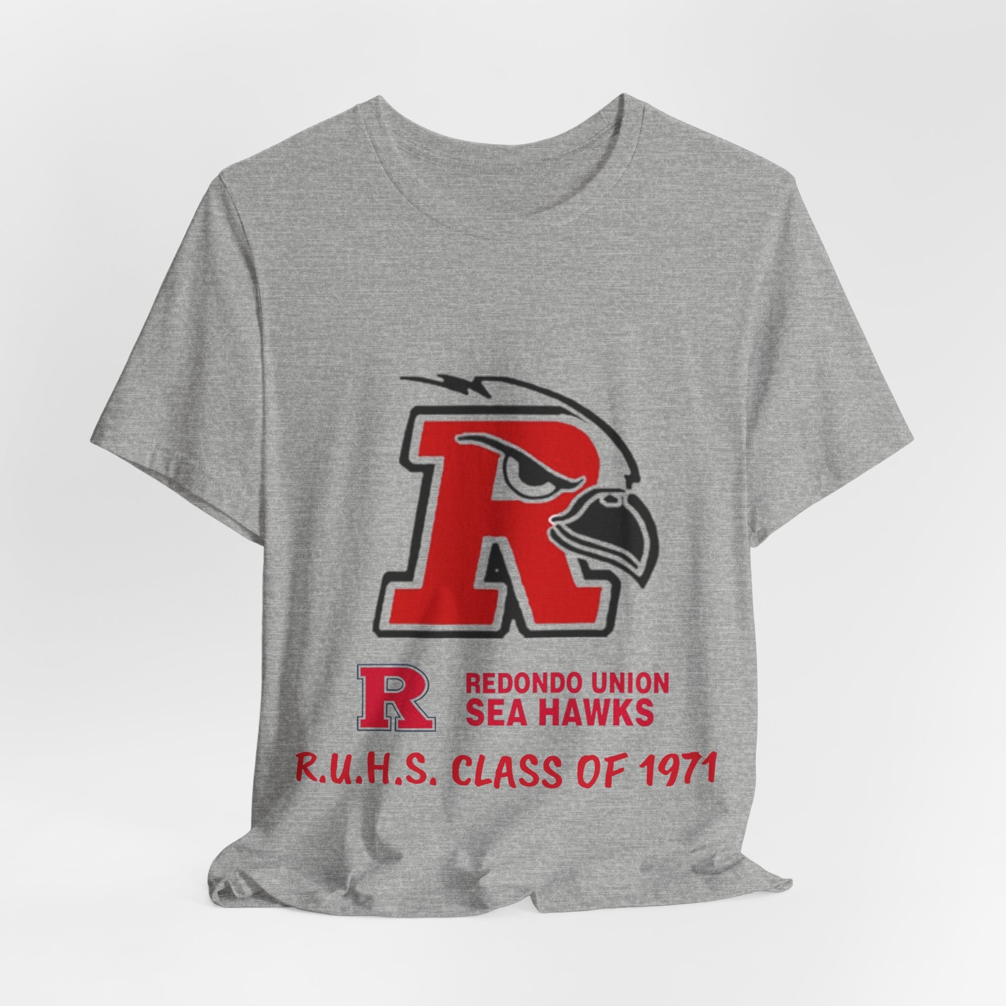Redondo Union High School Class of 1971 - Unisex Jersey Short Sleeve Tee