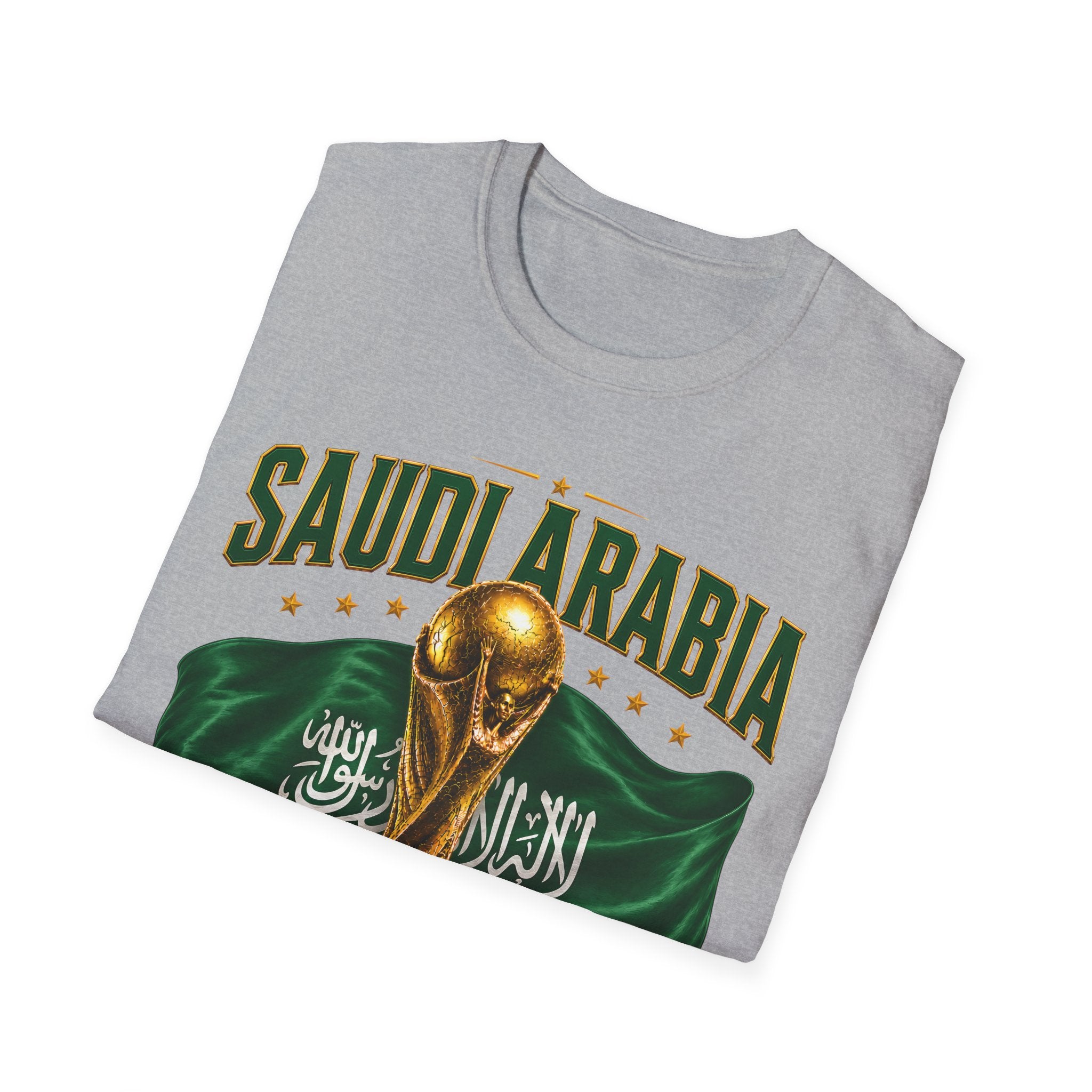 Saudi Arabia 2026 World Cup T-Shirt – Soccer Champion Trophy Design