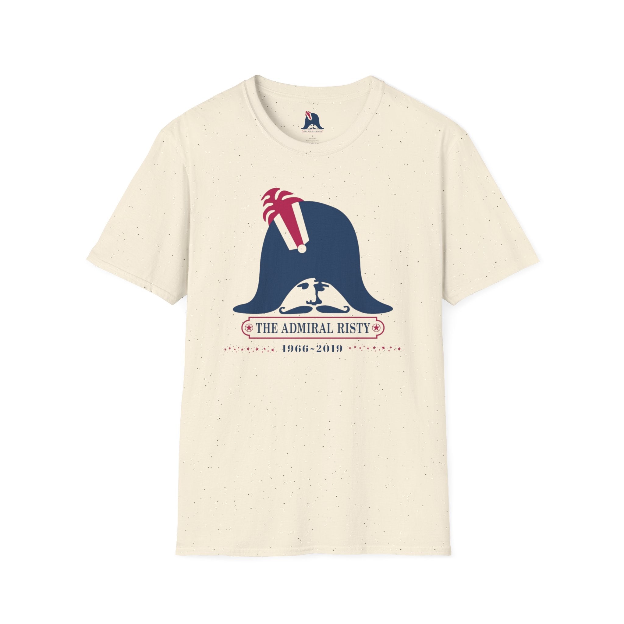 Admiral Risty Rancho Palos Verdes 1966 - 2019 Softstyle T-Shirt, Casual Wear, Gift for History Buffs, Unique Graphic Tee, Summer Essential