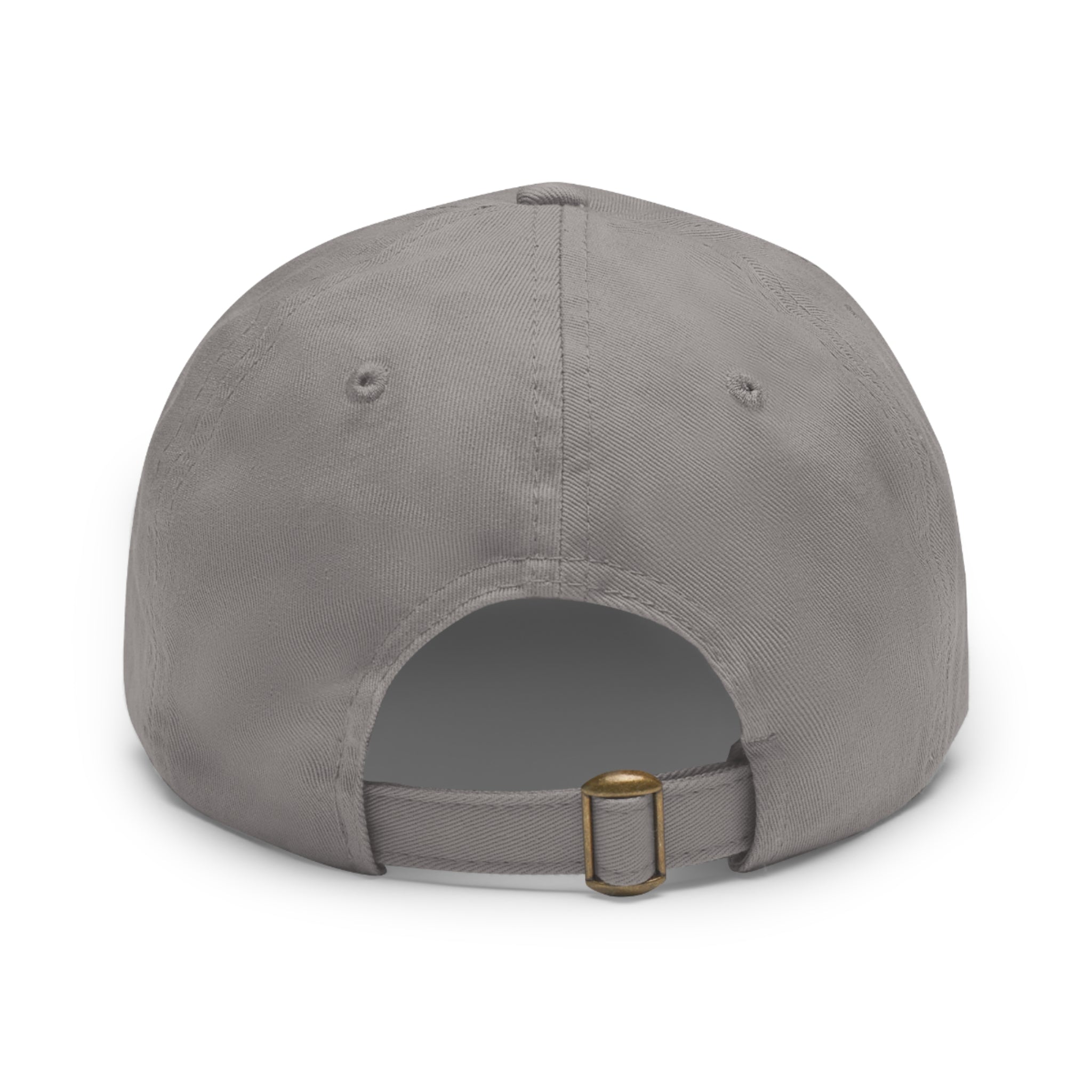 Proud to be Called Beach Trash Manhattan Beach  Leather Patch Dad Hat — Vintage Manhattan Beach Logo