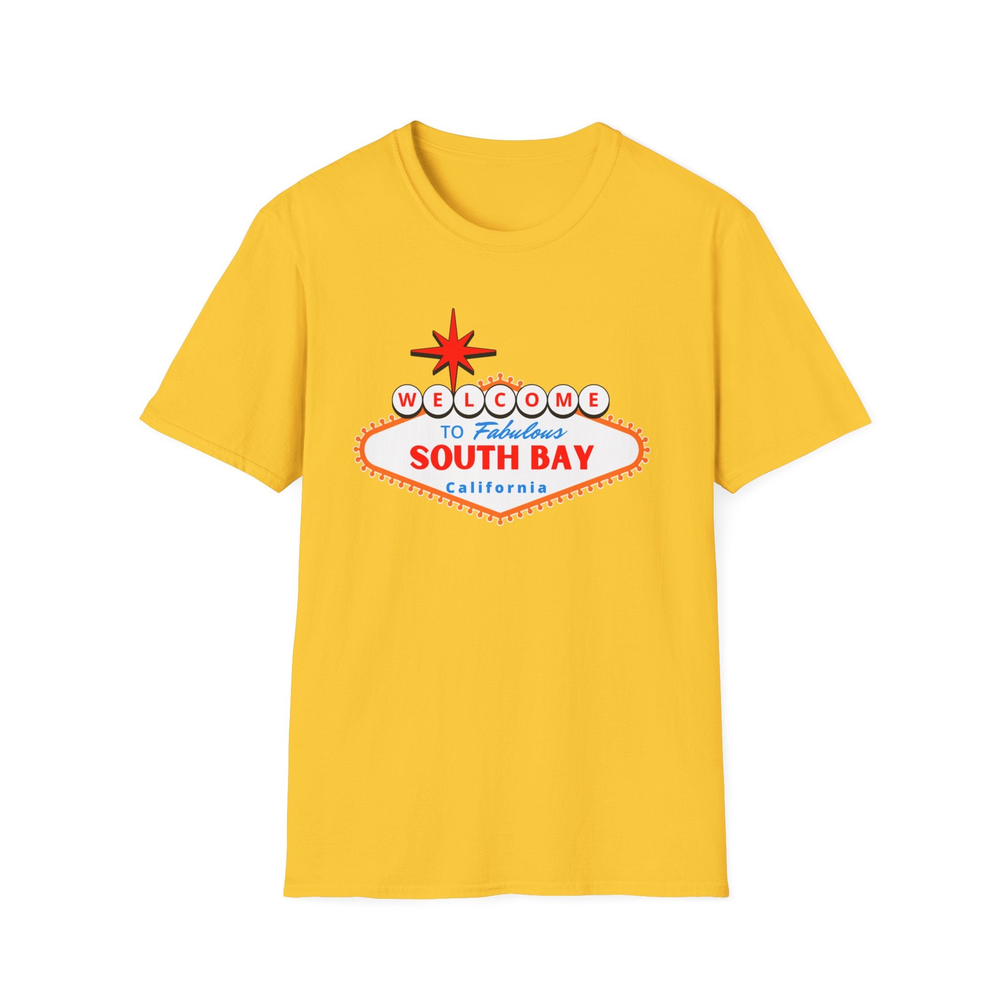 South Bay Welcome Sign T-Shirt — California Vintage Vacation Tee