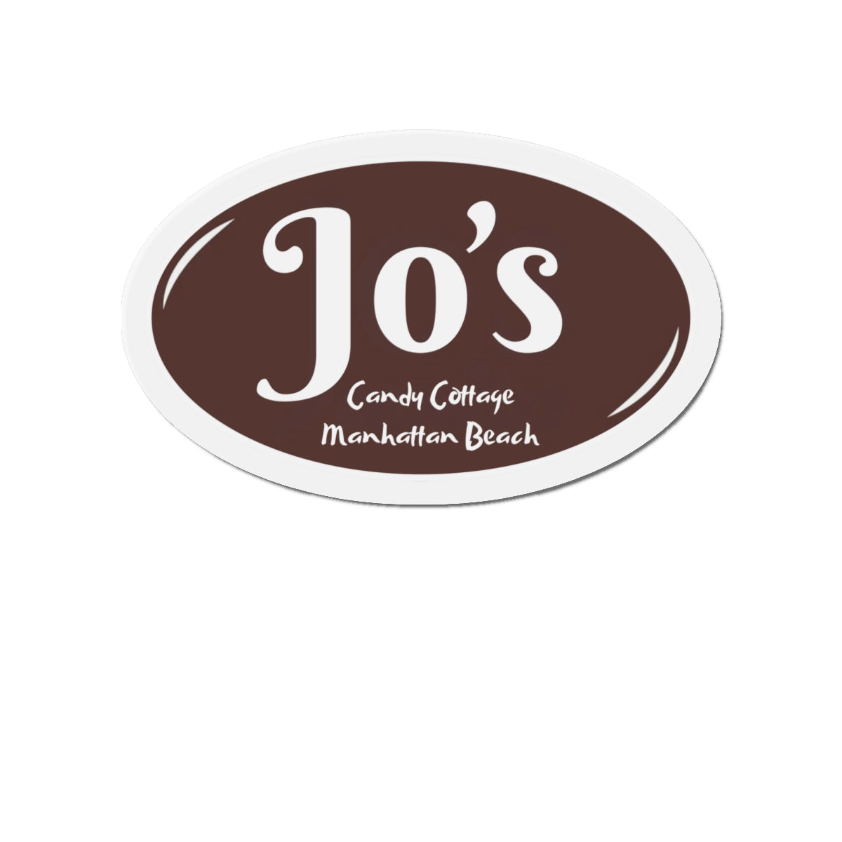 Joe's Candy Cottage Manhattan Beach Die-Cut Magnet IYKYK