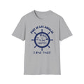 Port of Los Angeles Ship Wheel T-Shirt | SS Minnow Island Charters, 3 Hour Tours