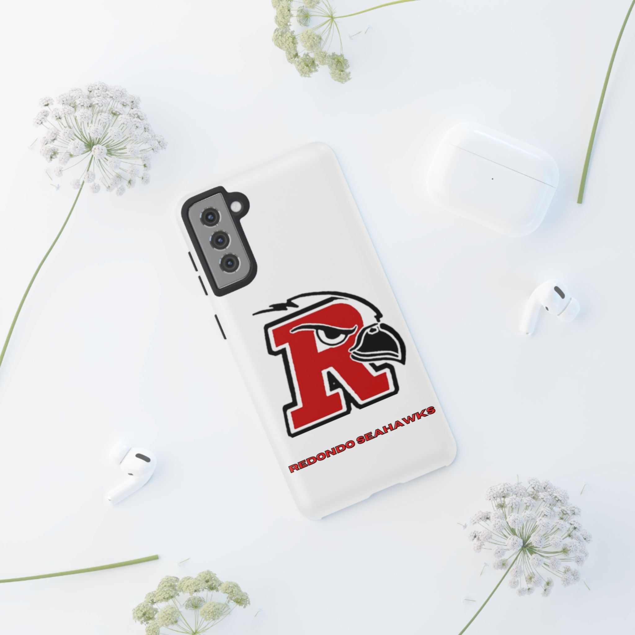 Redondo Union High School Redondo Beach California Tough Phone Cases - Protective Cover, Impact Resistant Shell, School Spirit Gift,