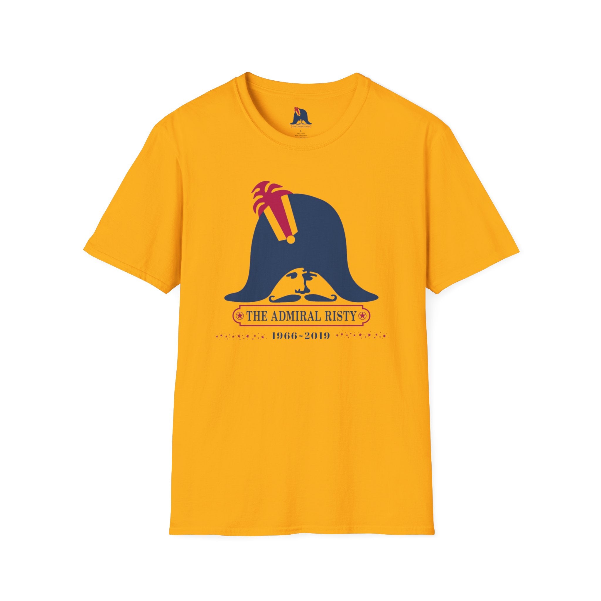 Admiral Risty Rancho Palos Verdes 1966 - 2019 Softstyle T-Shirt, Casual Wear, Gift for History Buffs, Unique Graphic Tee, Summer Essential