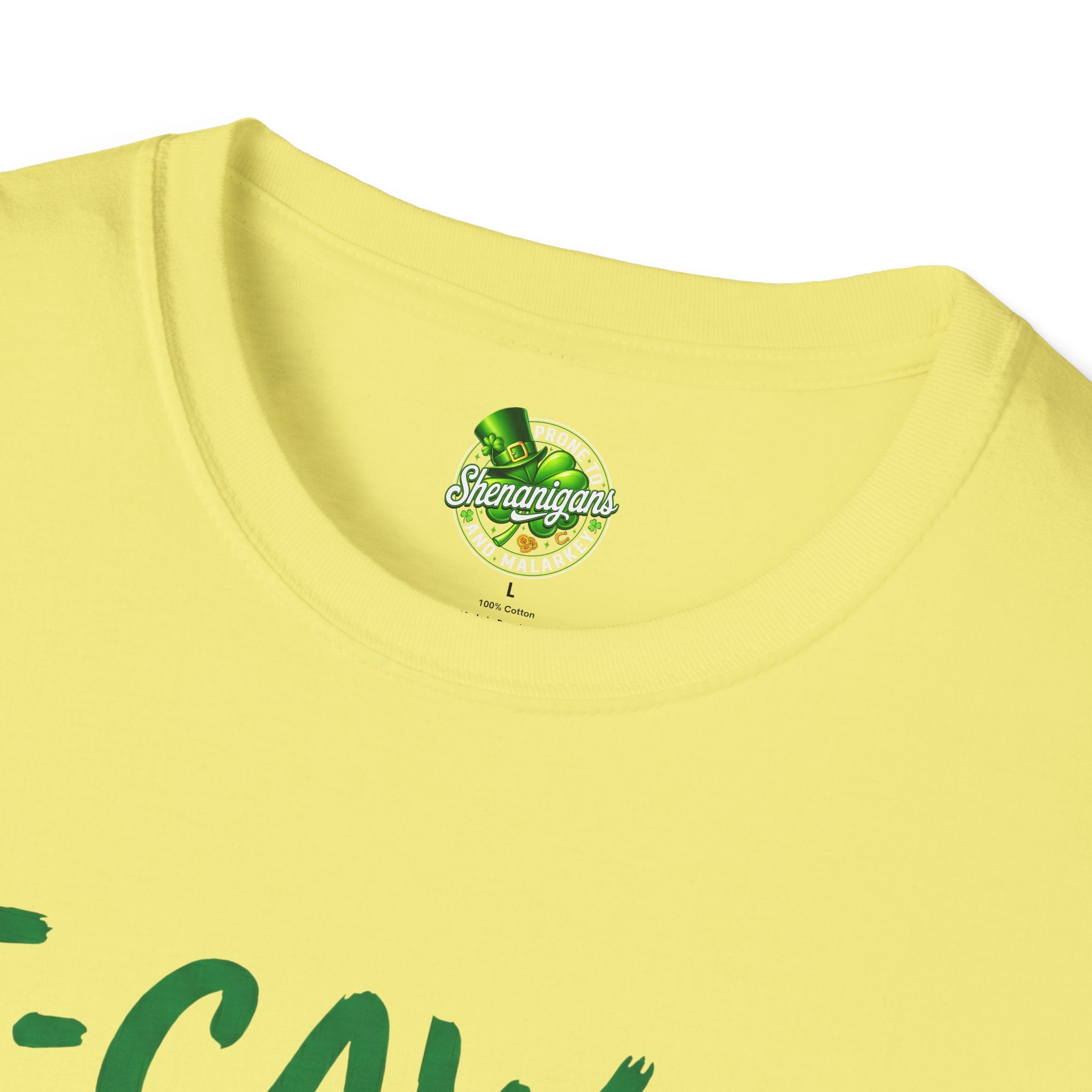 F-CAW-F Leprechaun Chicken T-Shirt | St. Patrick's Day Shamrock Tee